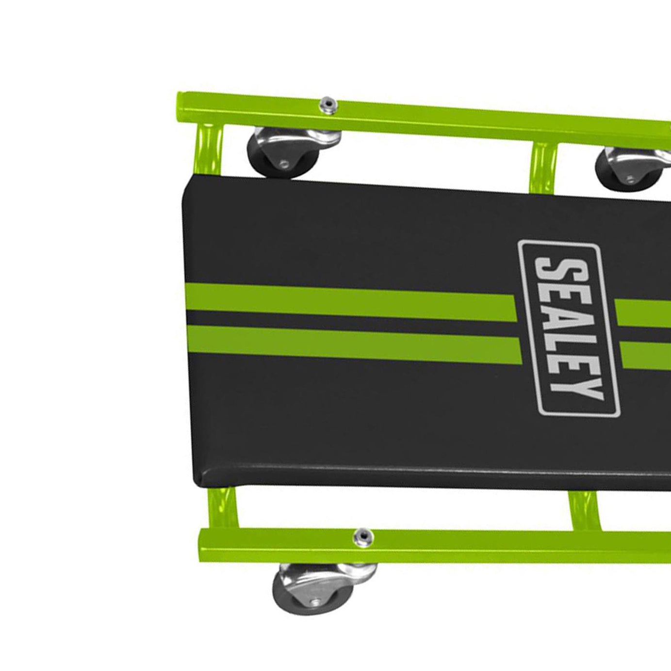 Sealey 36" American-Style Creeper Steel Frame & 6 Wheels - Hi-Vis
