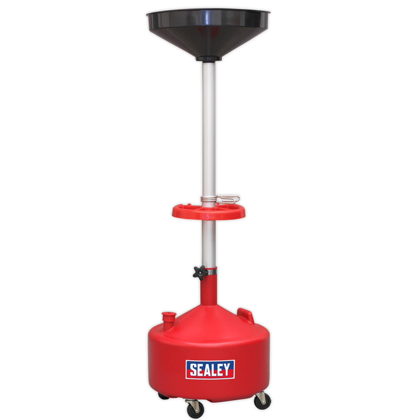 Sealey Mobile Oil Drainer 36L Manual Discharge