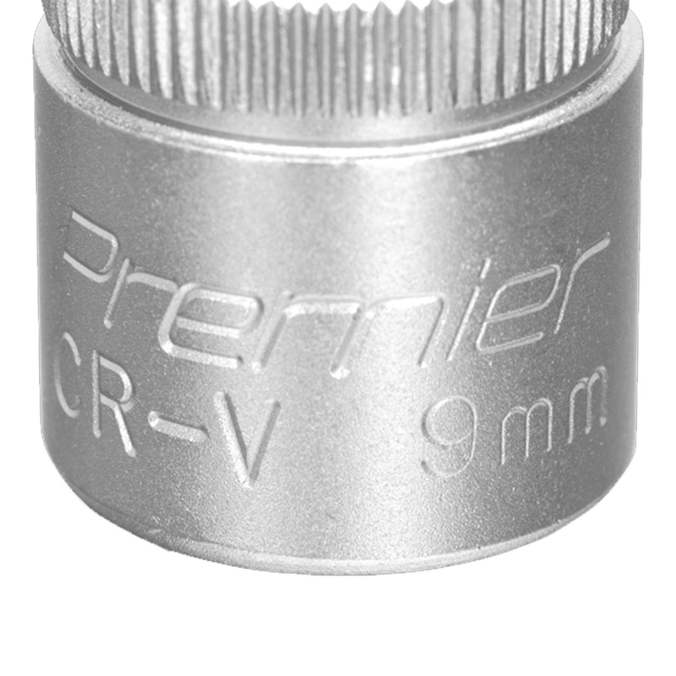Sealey WallDrive Socket 9mm 1/2"Sq Drive Chrome Vanadium steel