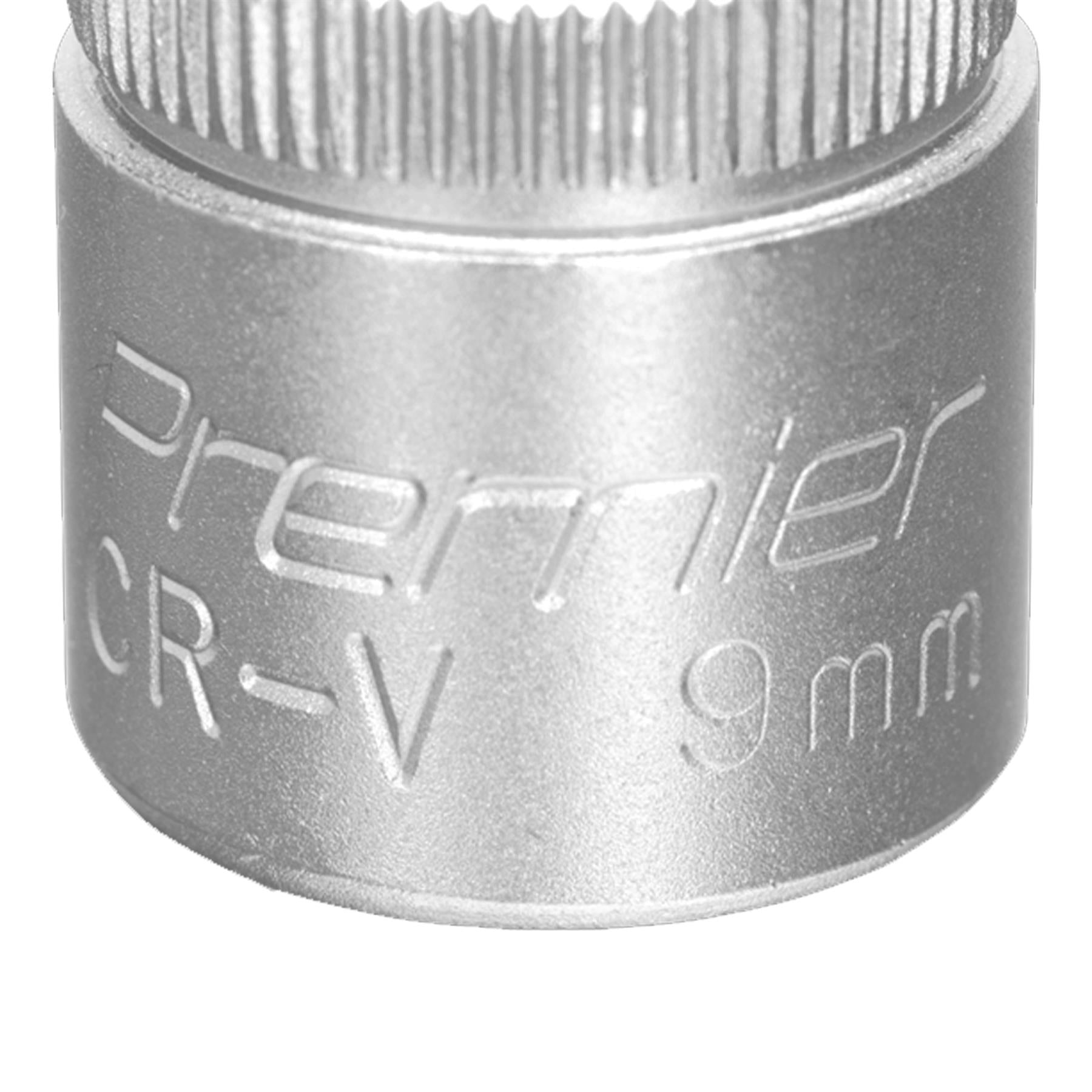 Sealey WallDrive Socket 9mm 1/2"Sq Drive Chrome Vanadium steel
