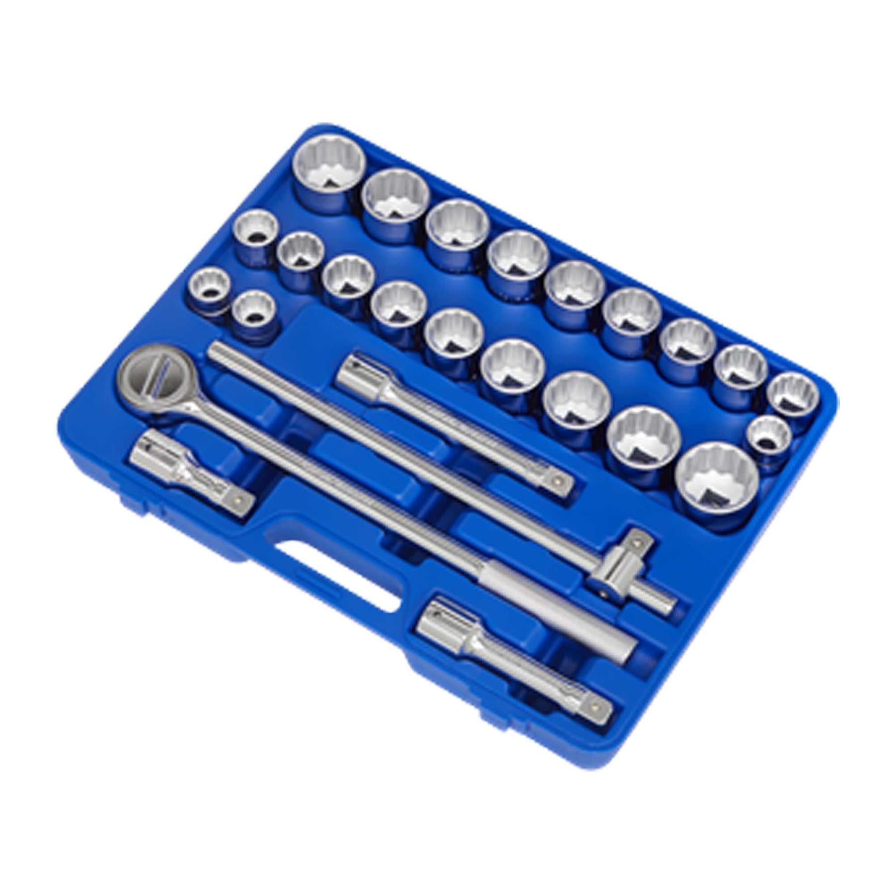 Sealey Socket Set 26pc 3/4"Sq Drive 12-point WallDrive
