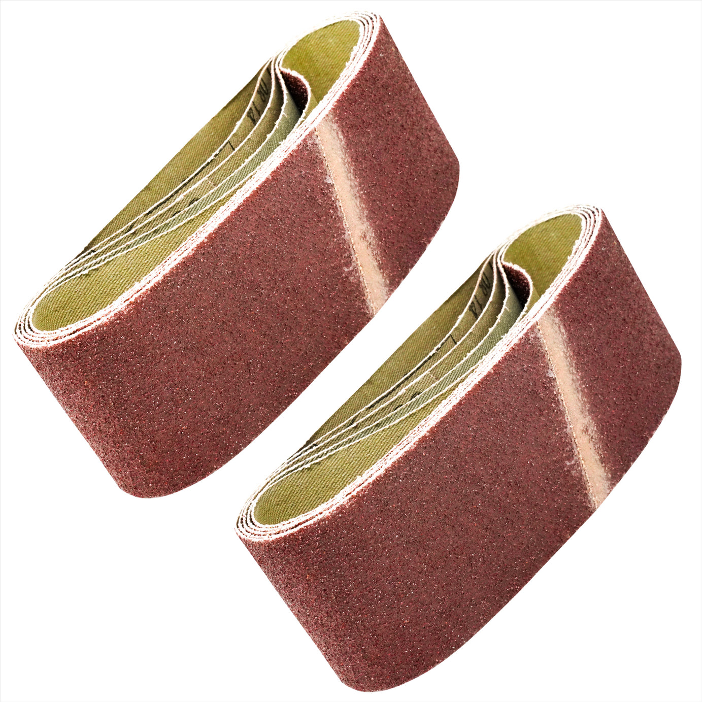 10 Pack 120 Grit 60 X 400mm Sanding Belts Sanders Fine With Extra Top-Skive
