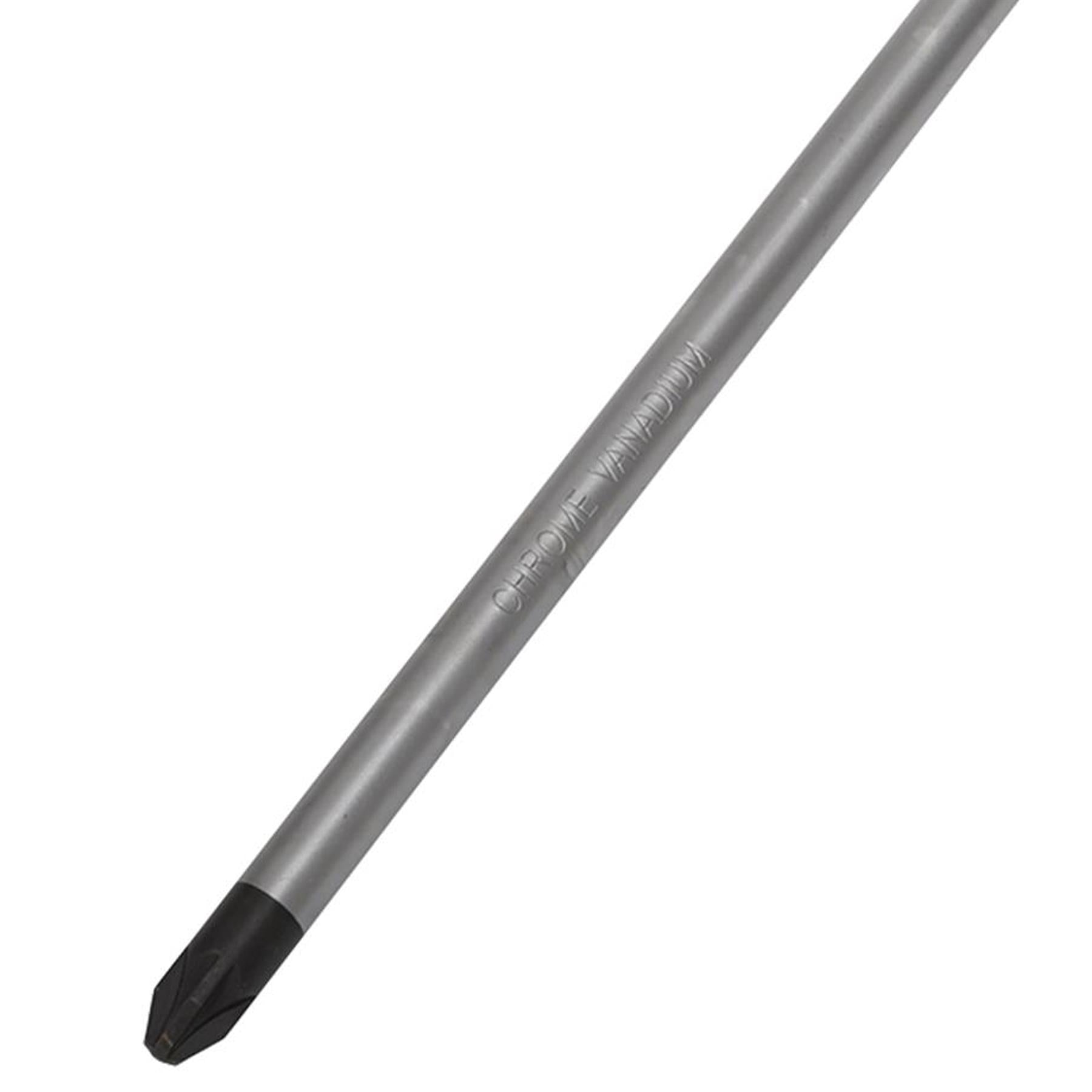 Sealey Screwdriver Pozi Pozidriv #3 x 150mm Soft Grip Handle Magnetic GripMAX