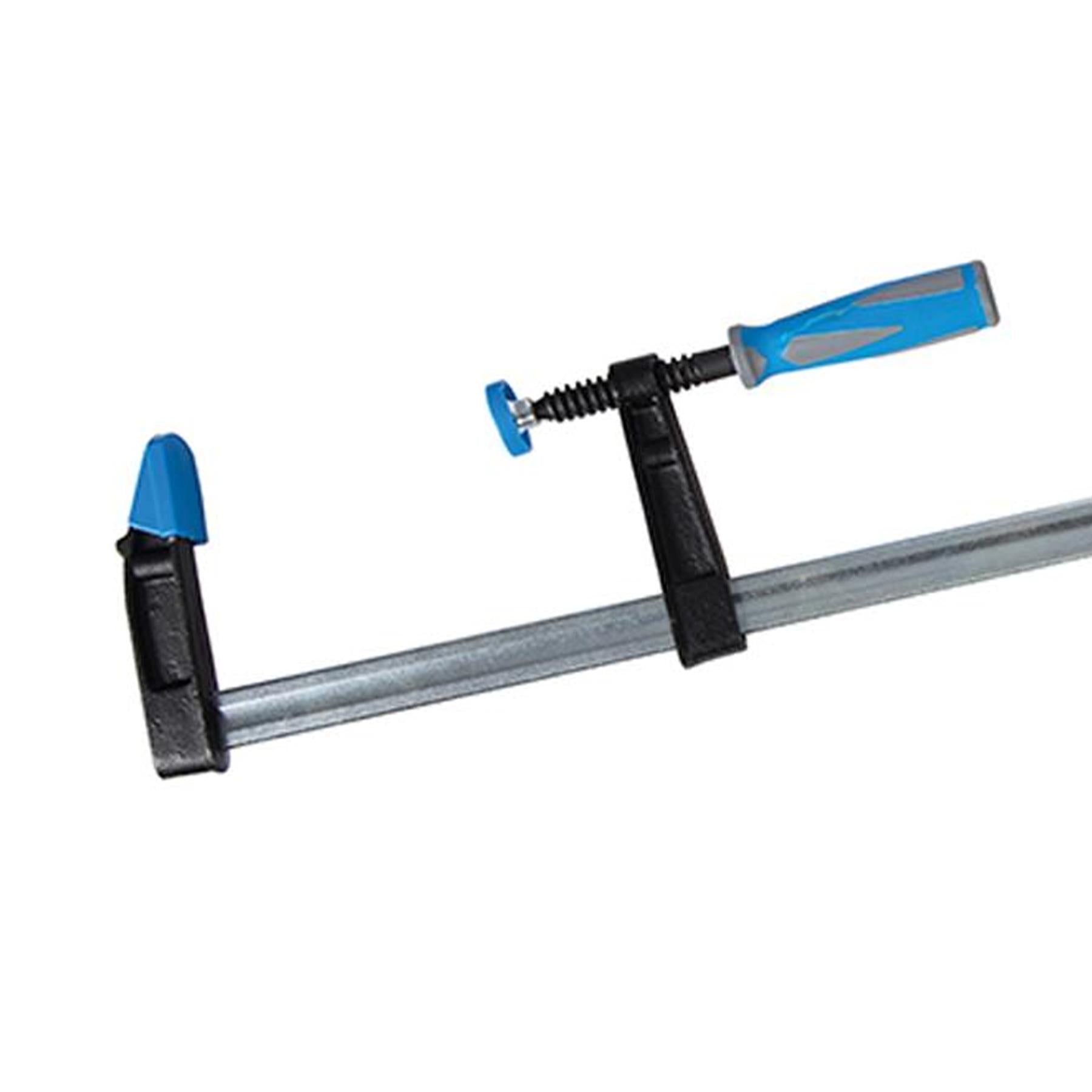 F-Clamp Heavy 900 X 80mm Soft Grip Hobby Woodwork Soft Plastic Jaws