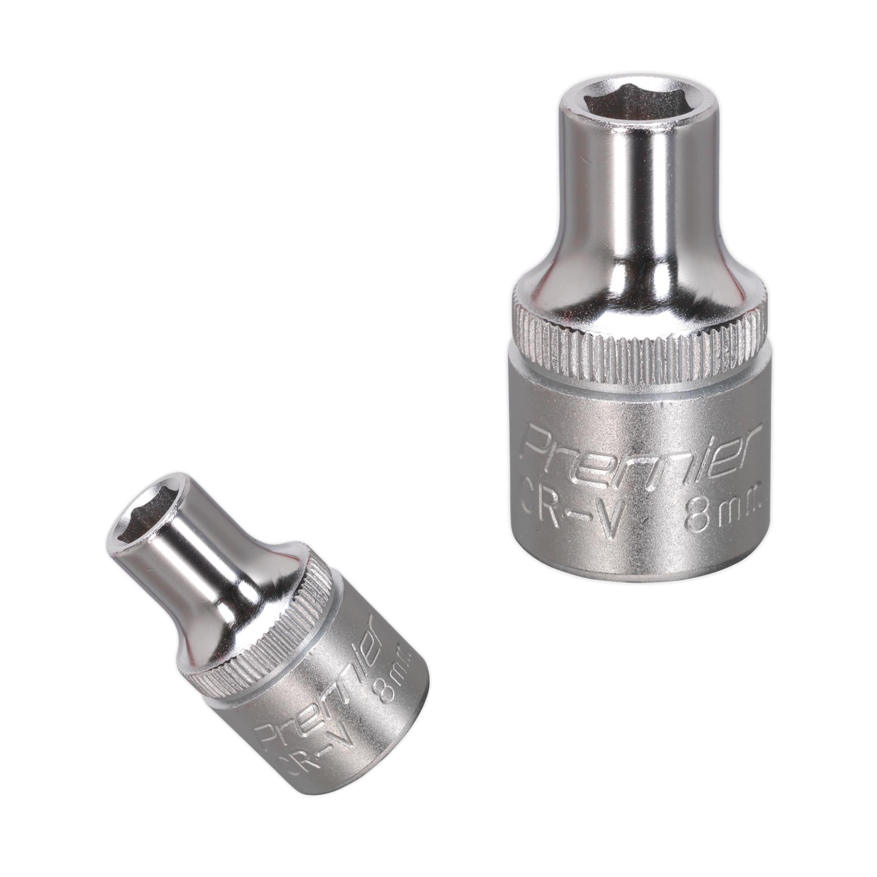 Sealey  WallDrive® Socket 8mm 1/2"Sq Drive