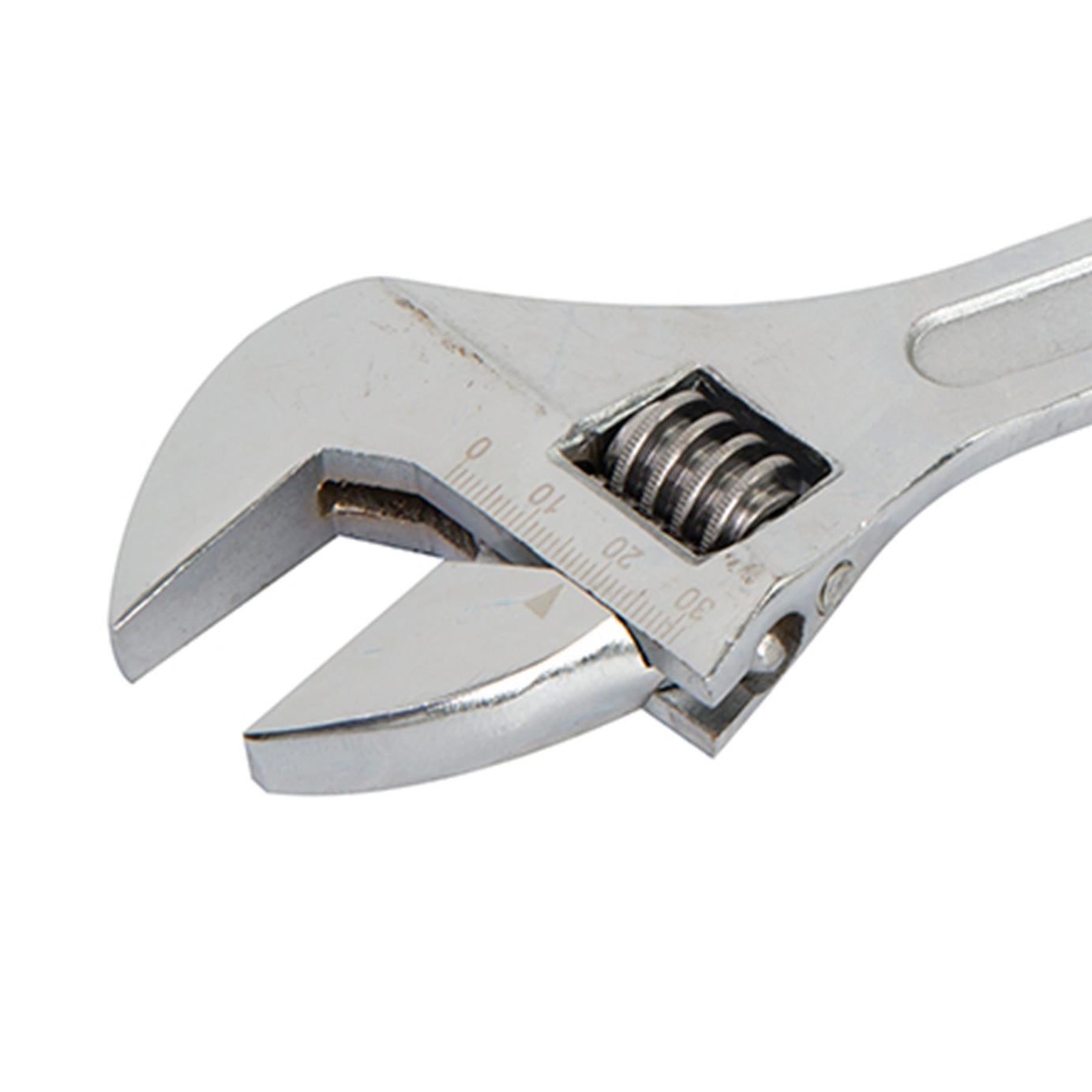 Adjustable Wrench Length 250mm - Jaw 27mm Drop-Forged Chrome Plated New
