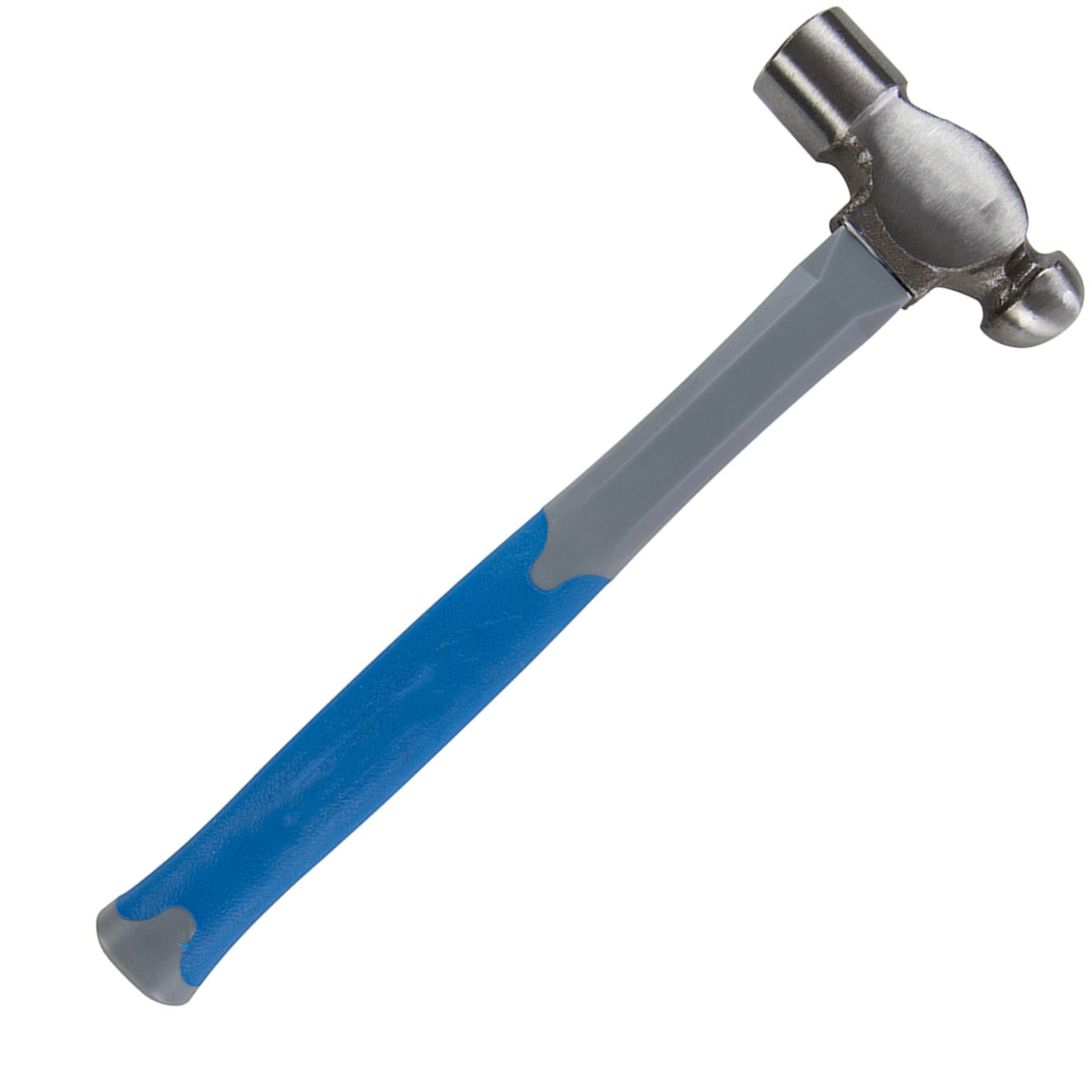 Fibreglass Ball Pein Hammer - 8Oz (227G) Garage Workshop High Grip DIY