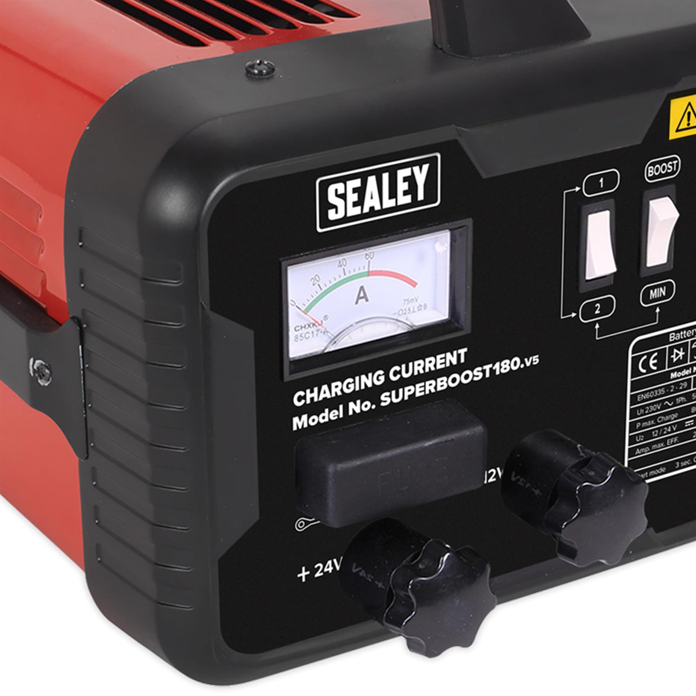 Sealey Starter/Charger 180/40A 12/24V 230V