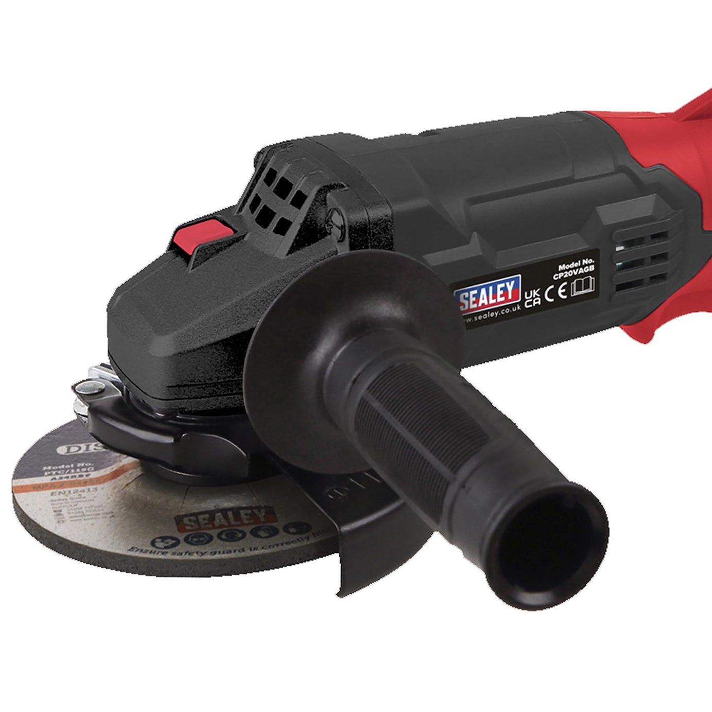 Sealey Cordless Angle Grinder 115mm 20V - Body Only