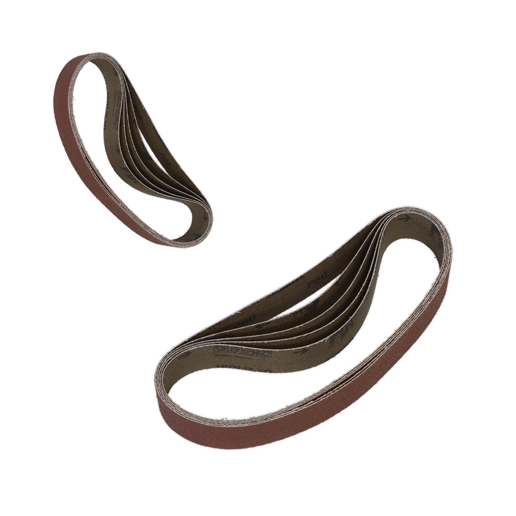 Sealey Sanding Belt 30 x 540mm 60Grit Pack of 5