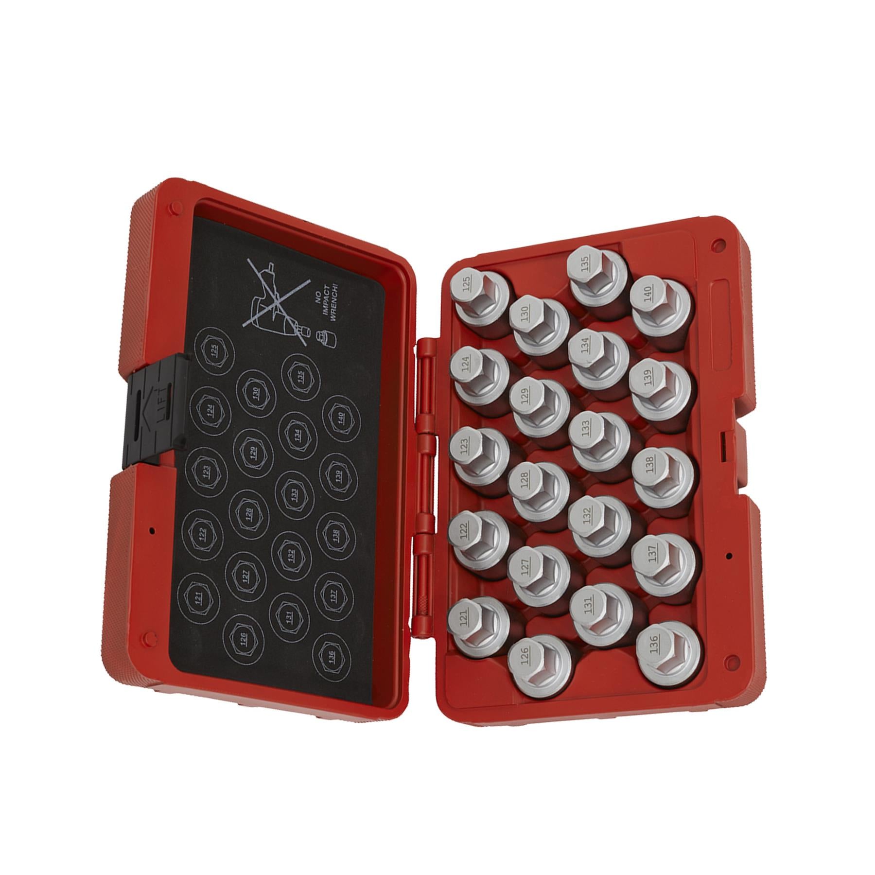 Sealey Locking Wheel Nut Key Set 20pc - Vauxhall-B - SX215