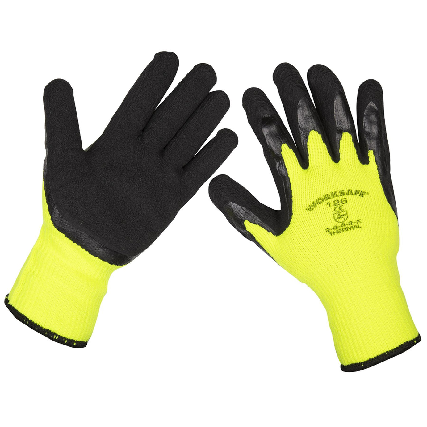 Sealey Thermal Super Grip Gloves - Pack of 120 Pairs