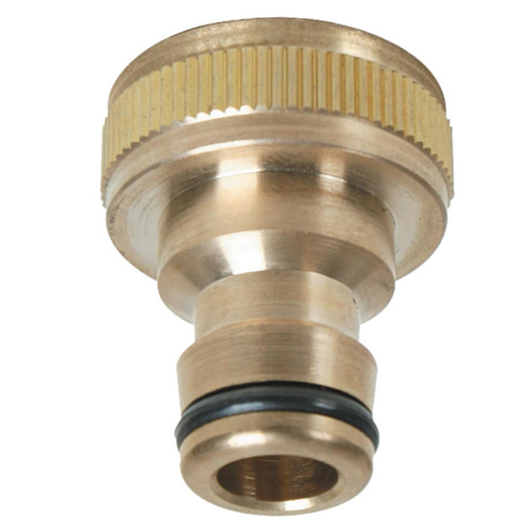 Tap Connector Brass 3/4" BSP- 1/2" Male Solid Brass Construction Long Life Seals