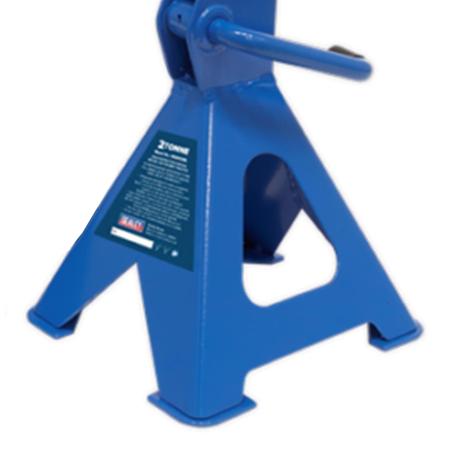 Sealey Axle Stands (Pair) 2tonne per Stand Ratchet Type - Blue