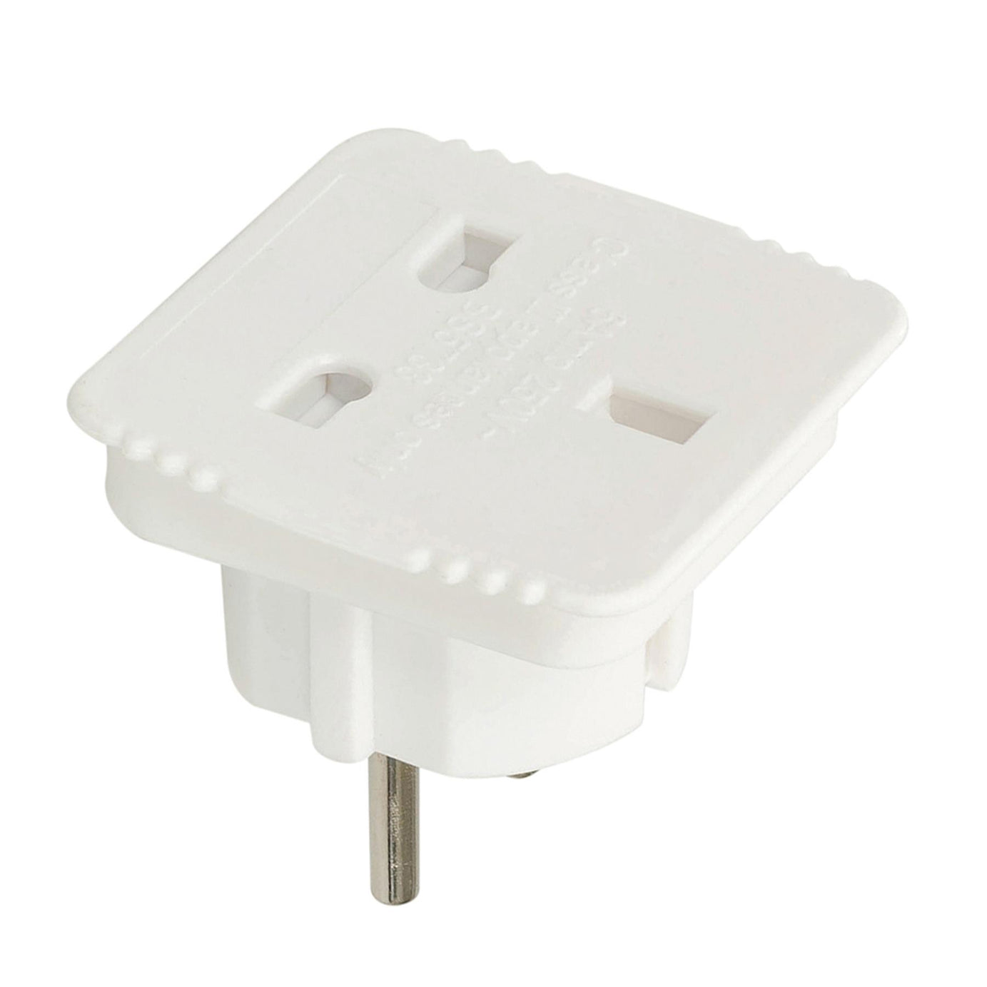 Uk To Eu Travel Adaptor For Most EU Sockets 13A - 230V German Or French Sockets