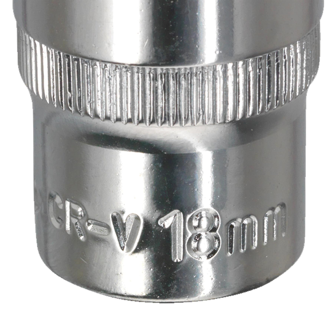 Sealey WallDrive Socket 18mm 1/2"Sq Drive Fully Polished