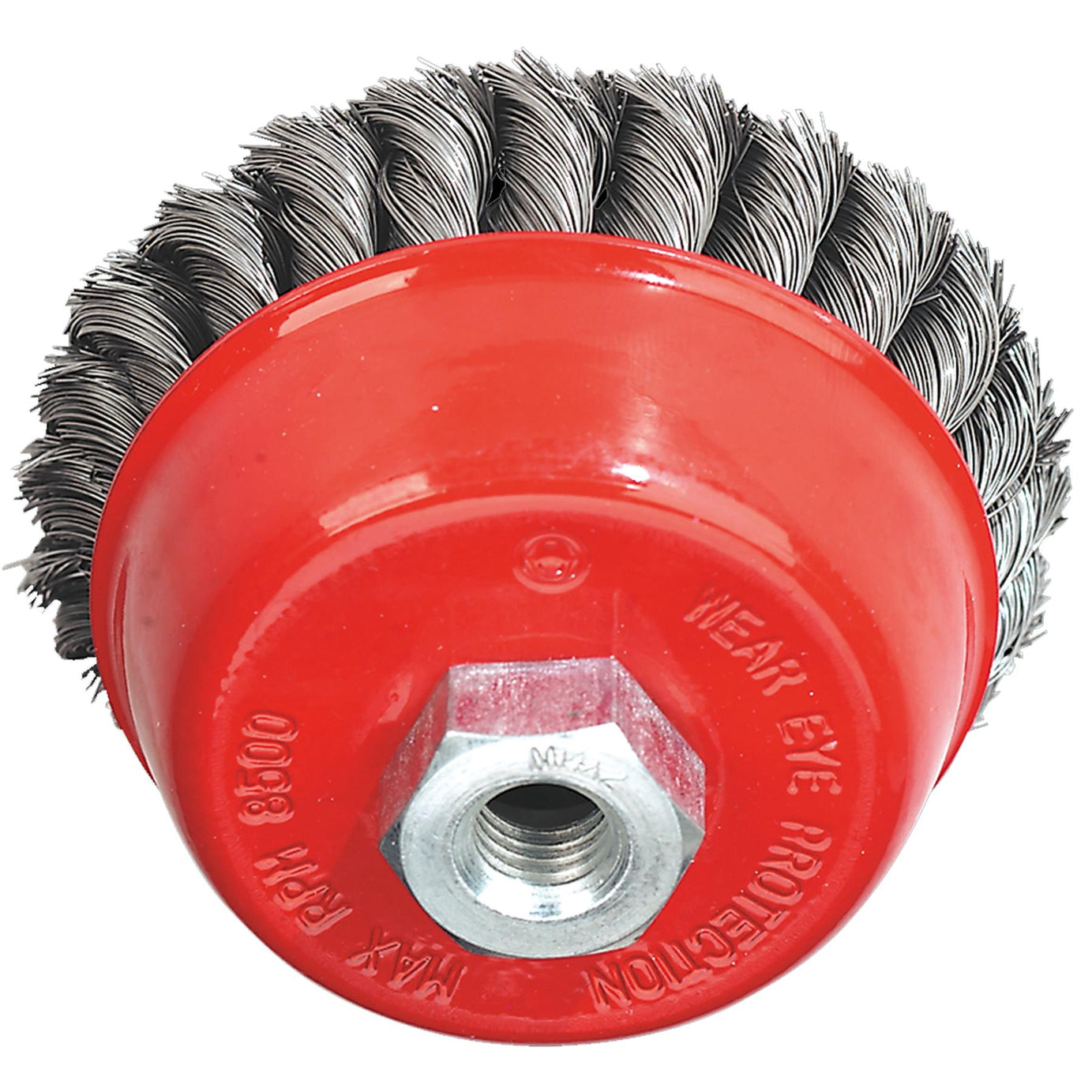 Sealey Twist Knot Wire Cup Brush 100mm M14 x 2mm