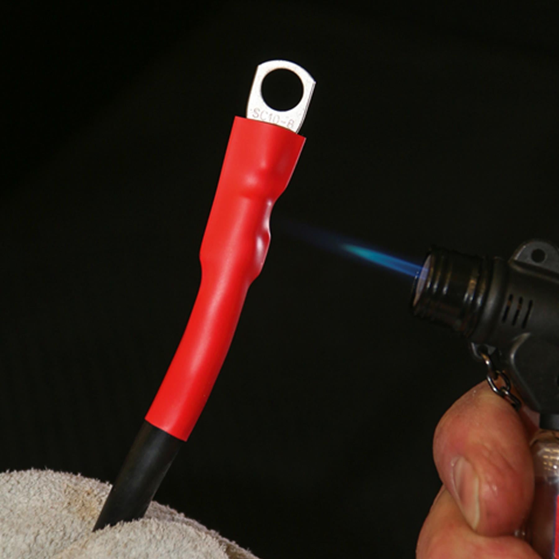 Sealey Heat Shrink Tubing Red 12.7-6.4mm 8m