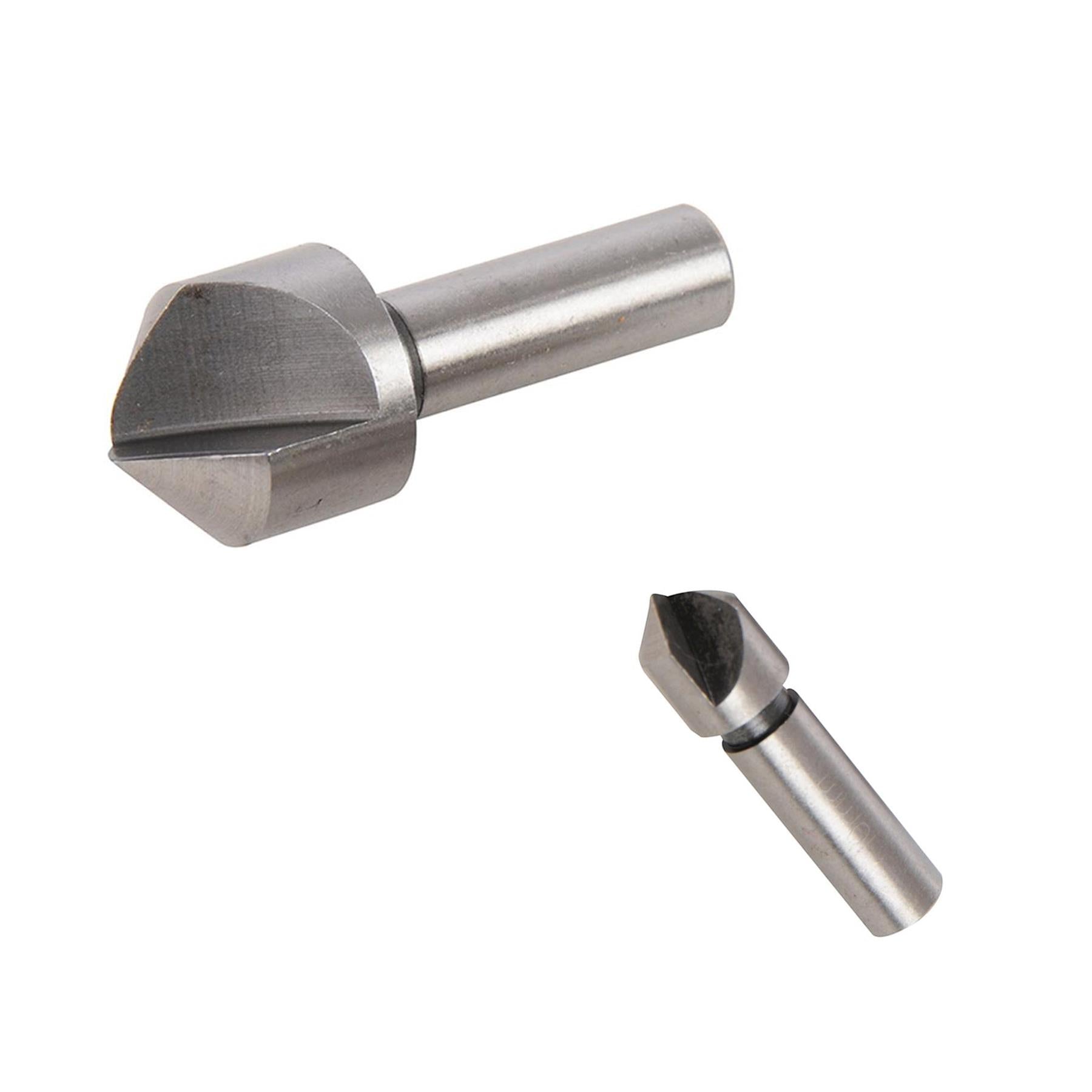 3Pc Hss Countersink Set 10, 12 & 16mm Drill Bit For Steel & Hard Metal