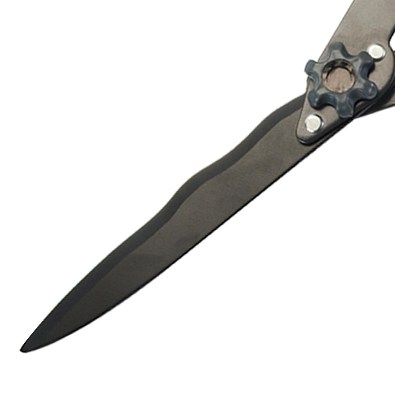 Hedge Shears 565mm Gardening Hand Tool Rubber-Coated Plastic Handle W/ Bumper