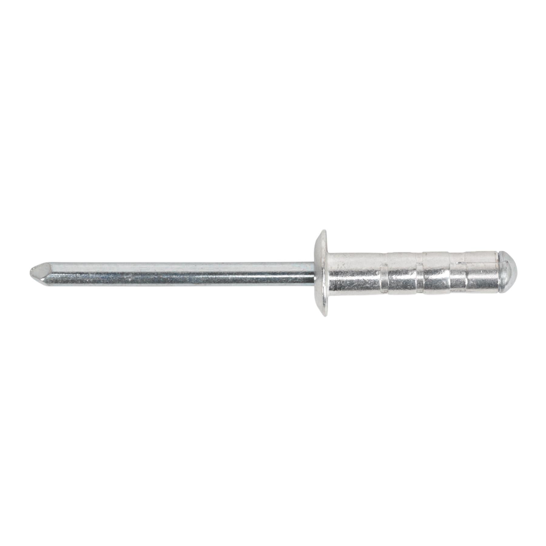Sealey Aluminium Multi-Grip Rivet Std Flange 3.2 x 10mm Pack of 200