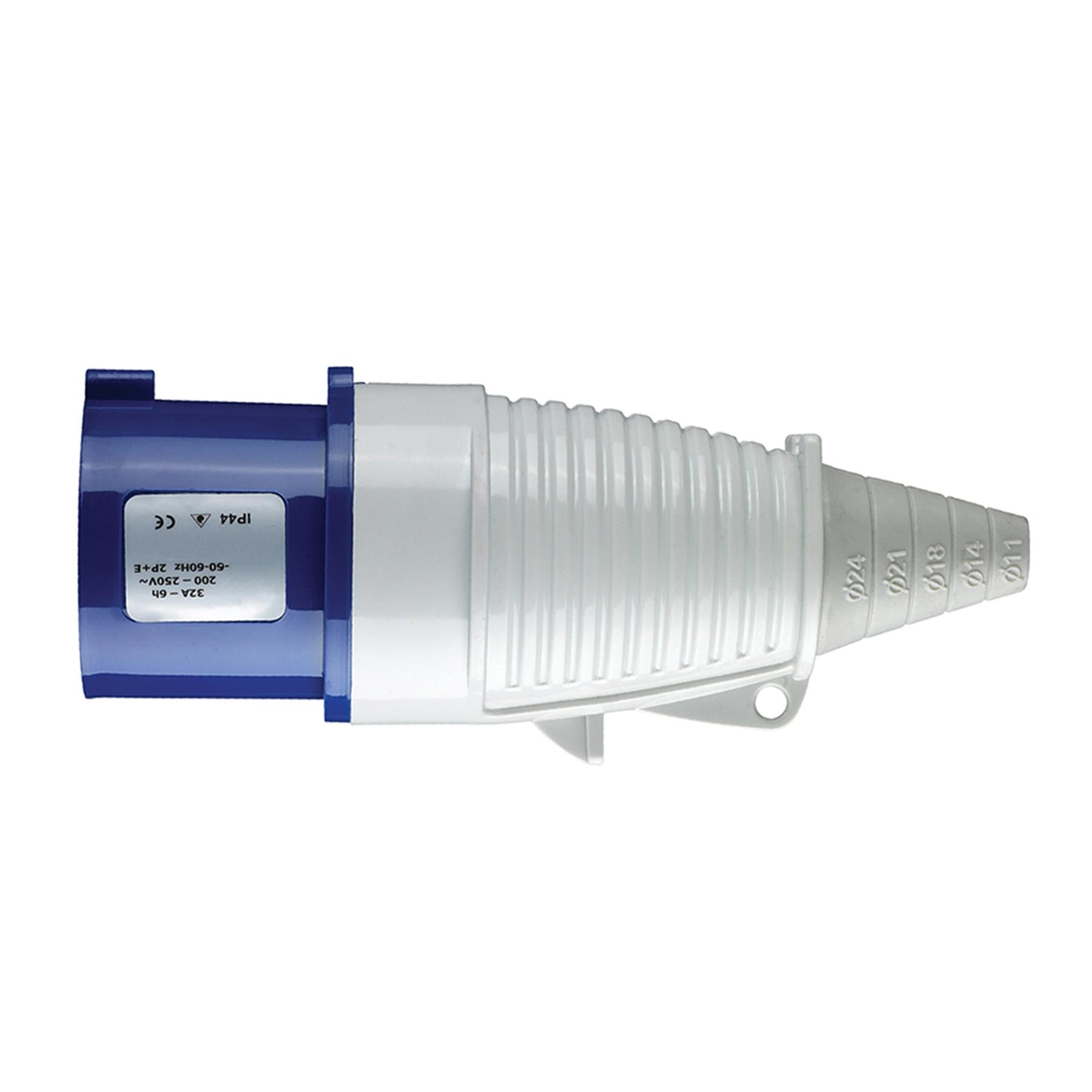 Defender 230V Trailing Plug 32A E884260