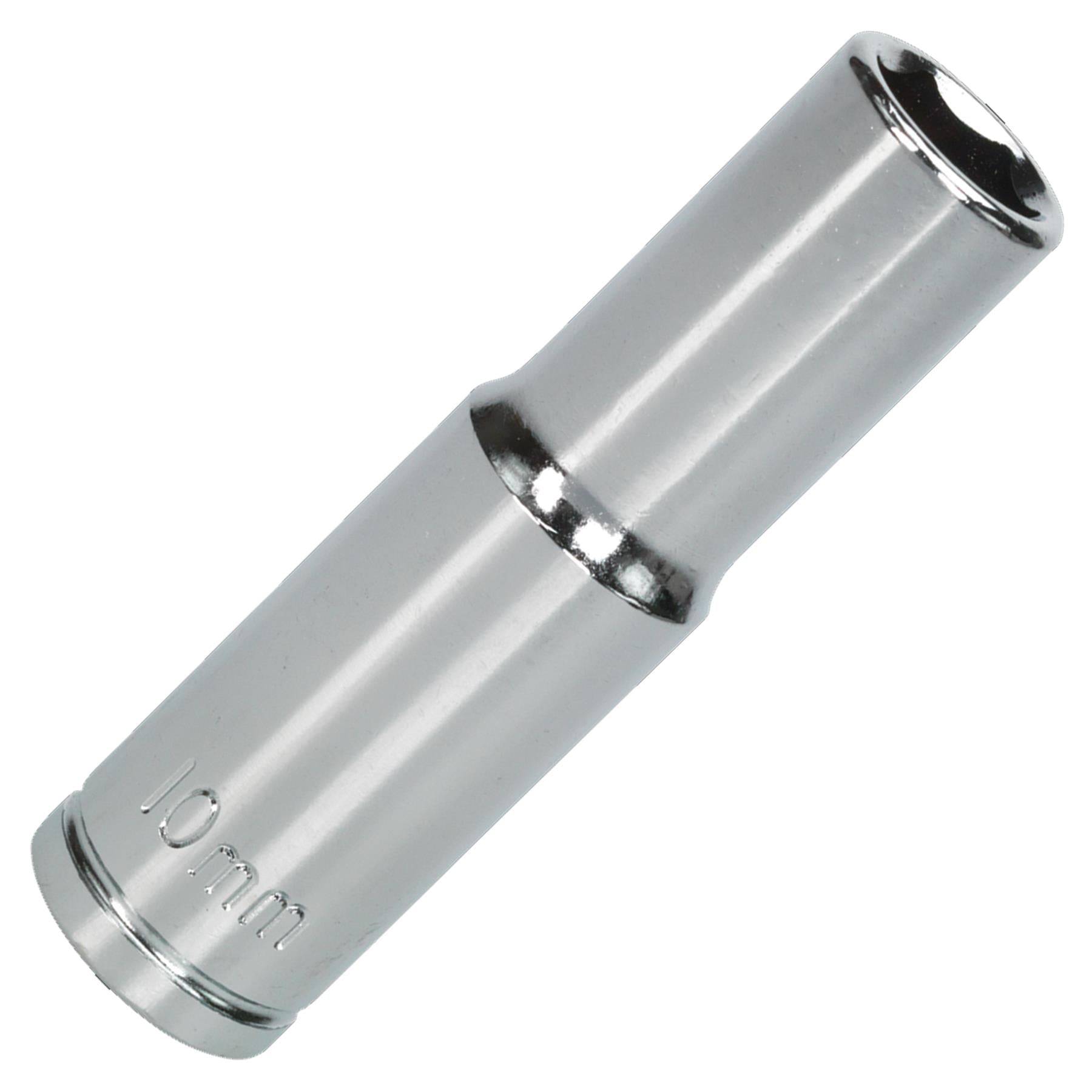 Sealey WallDrive Socket 10mm Deep 3/8"Sq Drive Chrome plated