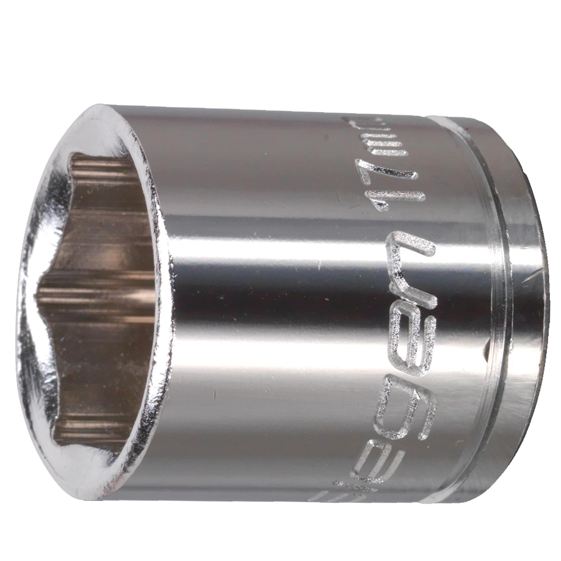 Sealey WallDrive Socket 17mm 3/8"Sq Drive
