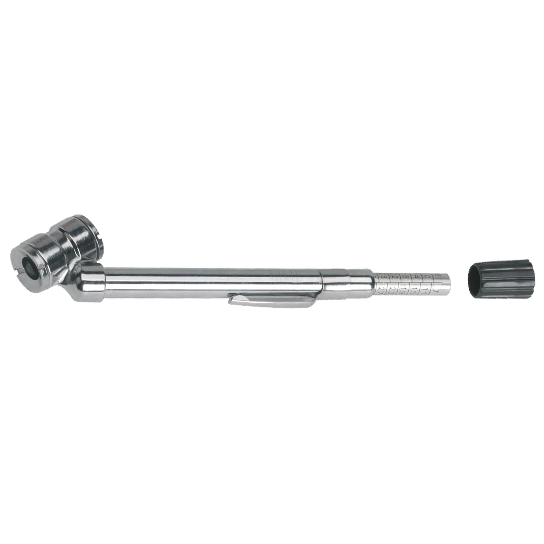 Sealey Universal Deluxe Tyre Pressure Gauge with Pocket-Clip 6-50psi