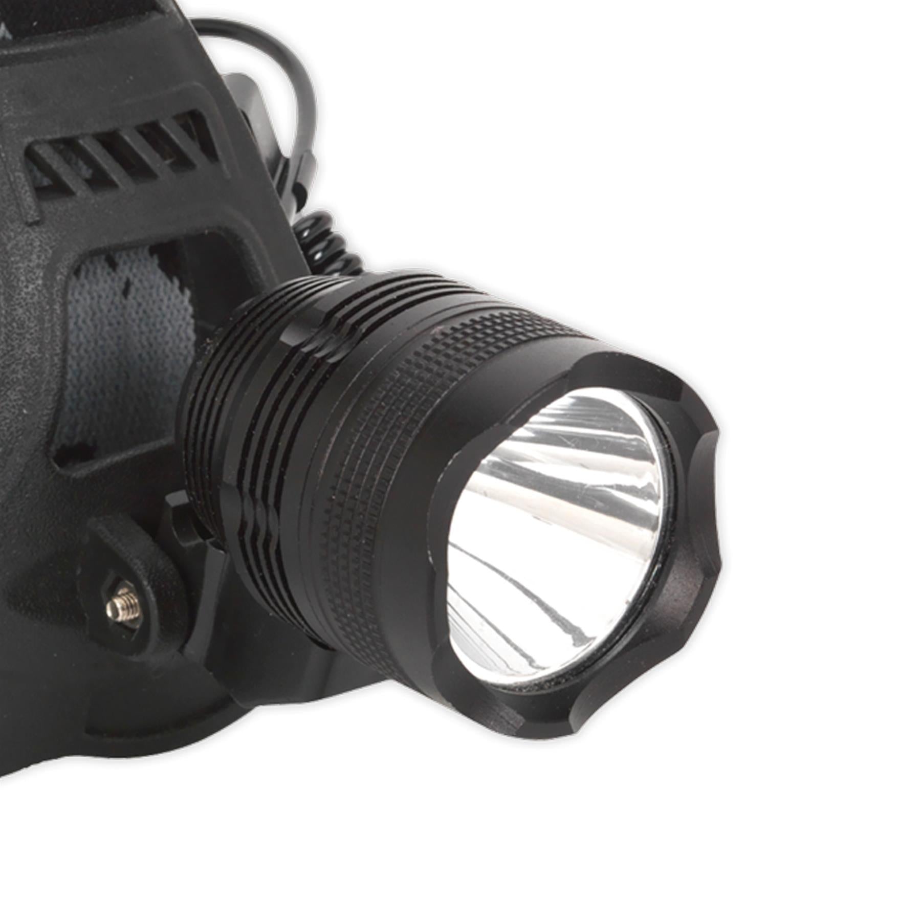 Sealey Head Torch 3W CREE LED Rechargeable