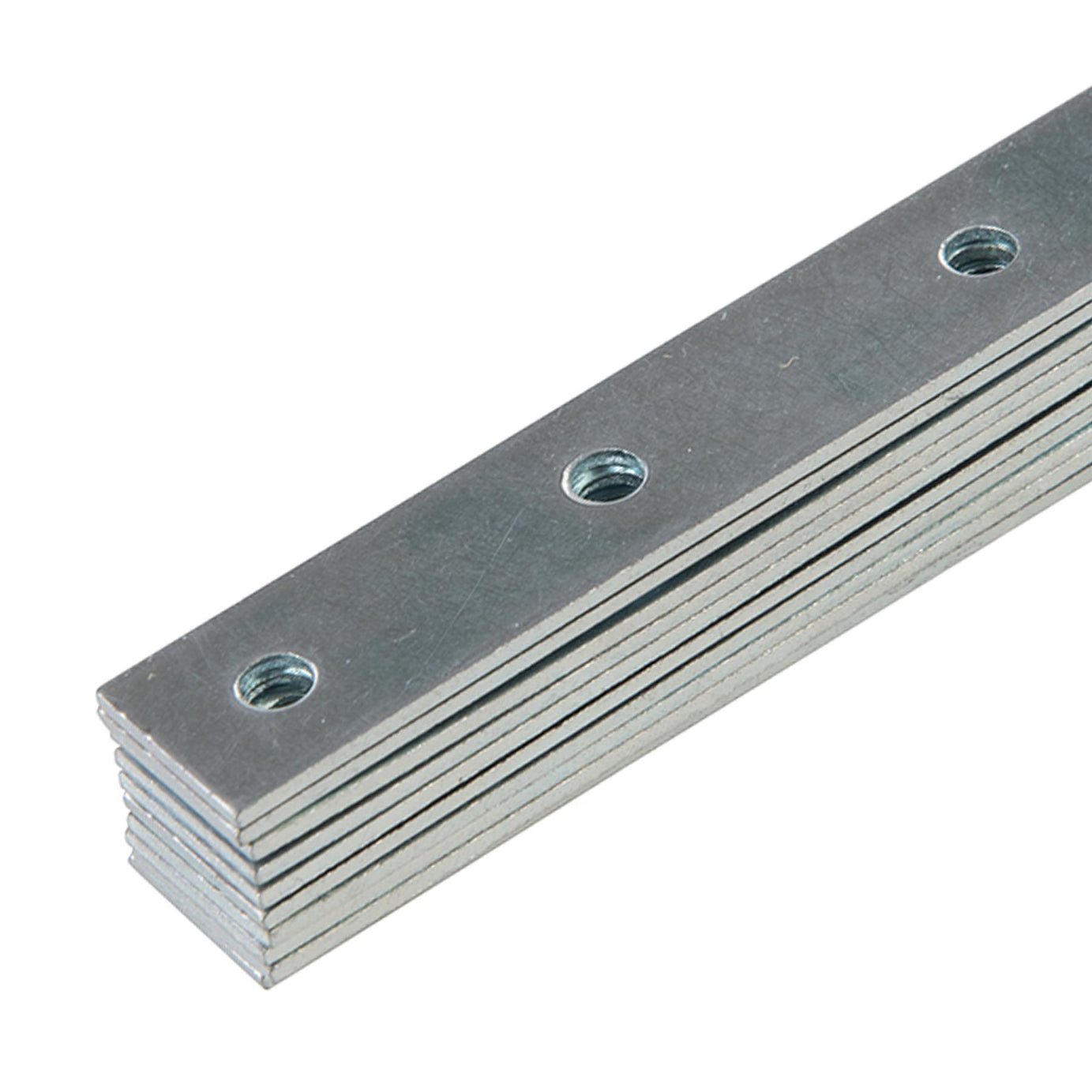 10x Mending Plates Zinc Plated With Offset Fixing Holes For Timber Repair 100mm