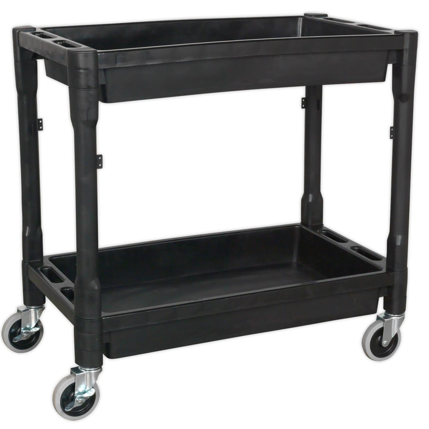 Sealey Trolley 2-Level Composite Heavy-Duty 80kg capacity per shelf