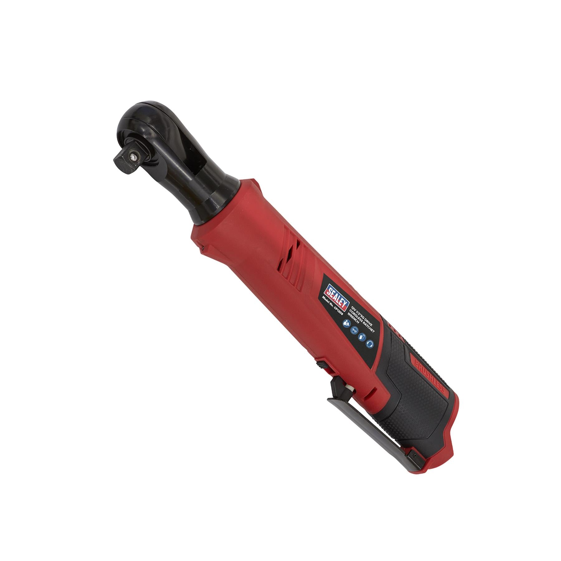 Sealey Cordless Ratchet Wrench 1/2"Sq Drive 12V Li-ion - Body Only