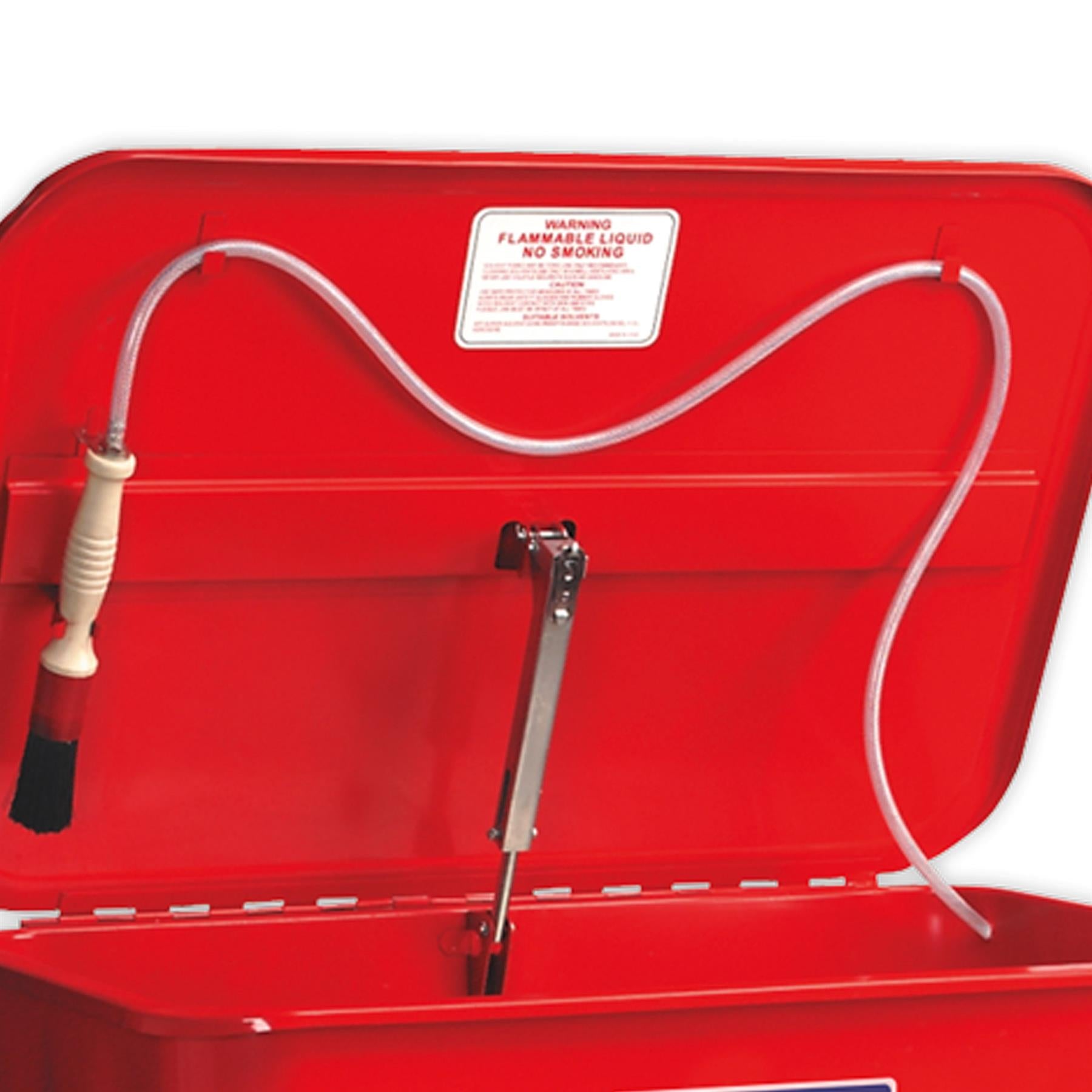 Sealey Mobile Parts Cleaning Tank Air Operated with Reservoir