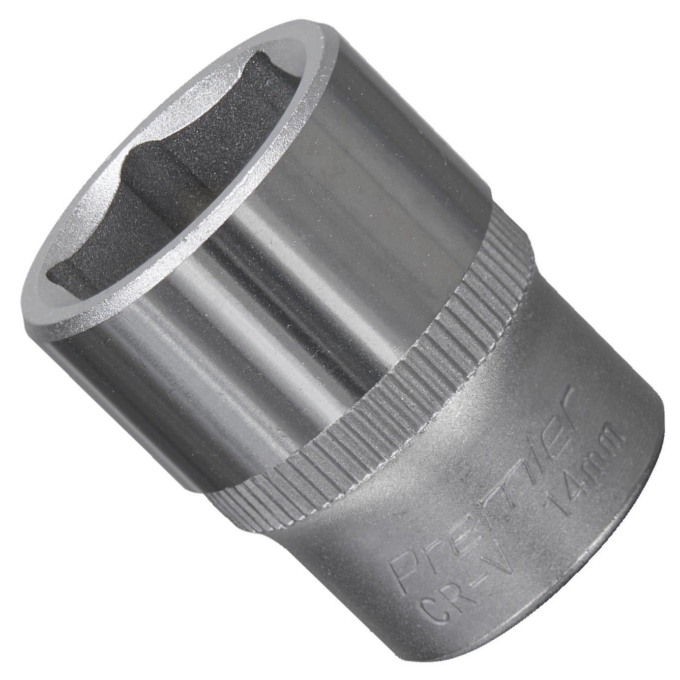 Sealey WallDrive Socket 14mm 1/4"Sq Drive Chrome Vanadium steel