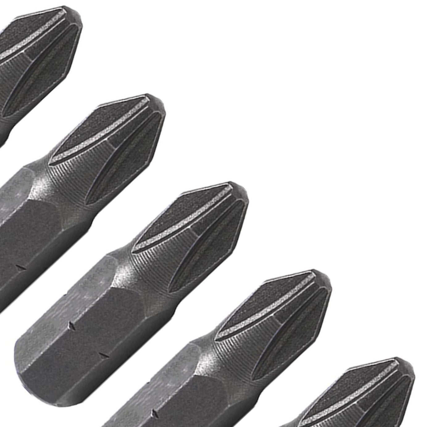 PH2 Phillips Screwdriver Bits CRV Chrome Vanadium Steel 1/4" Hex Drive 25Pcs