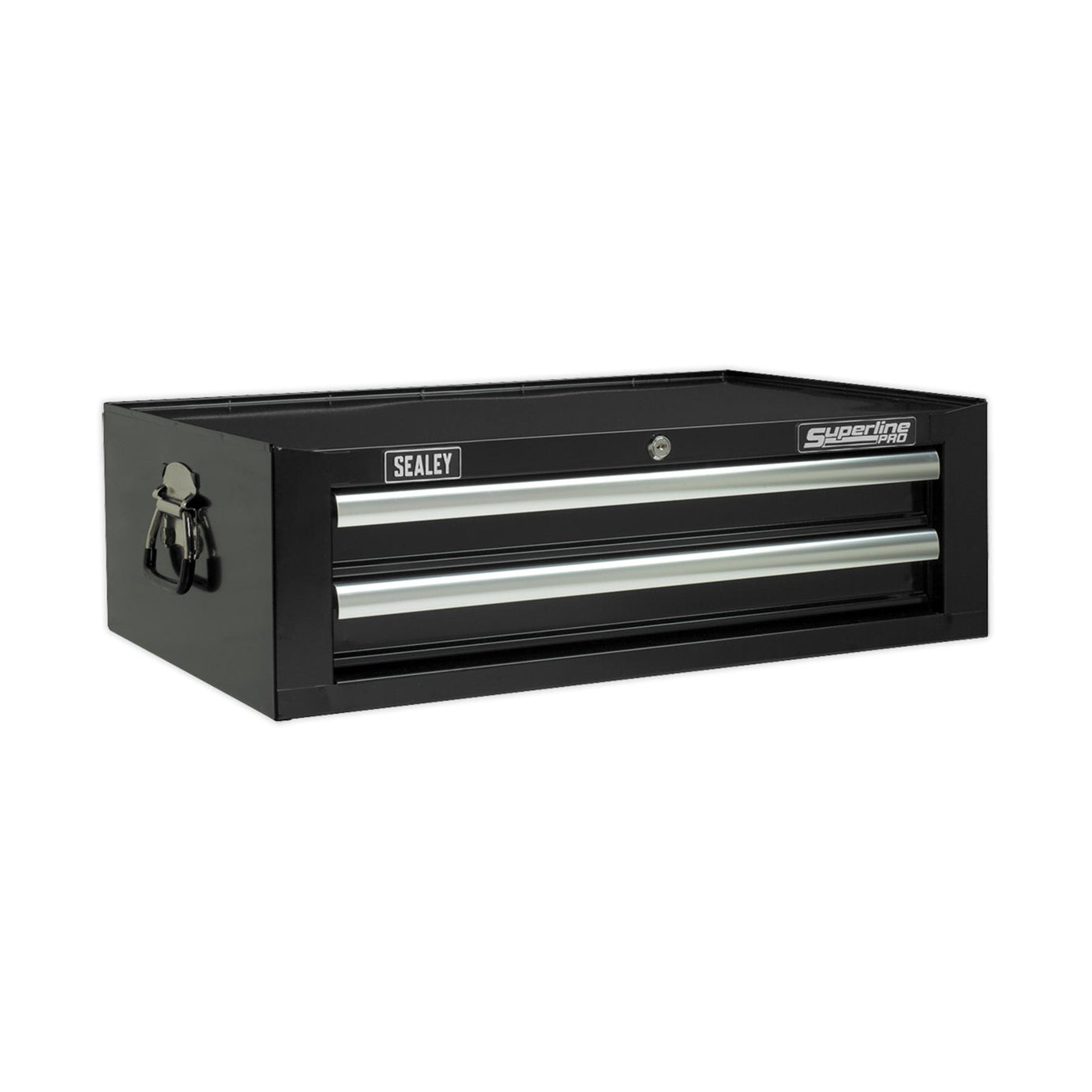 Sealey Topchest, Mid-Box & Rollcab Combination 14 Drawer - Black