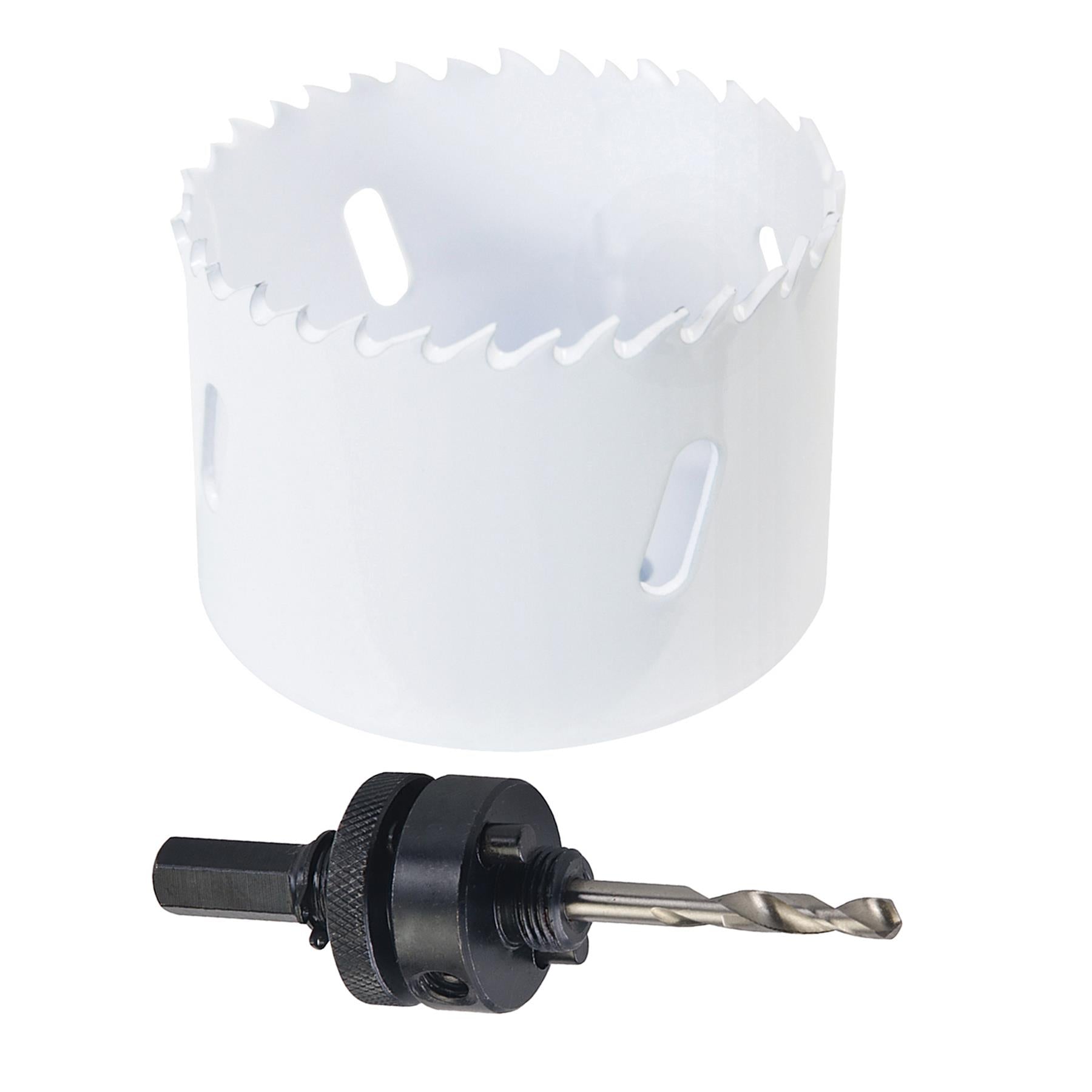 Arbor Included HoleSaw Sets HSS Bi Metal Hole saws Metal Wood Plastic 64mm