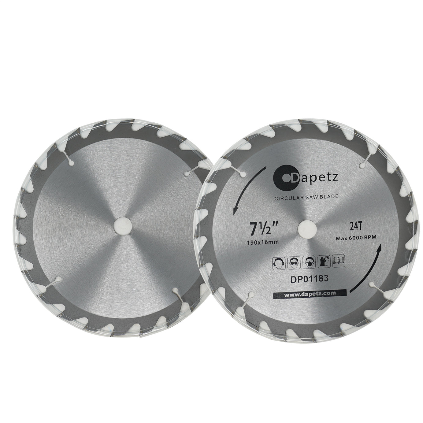 3Pc 190mm TCT 30mm Bore