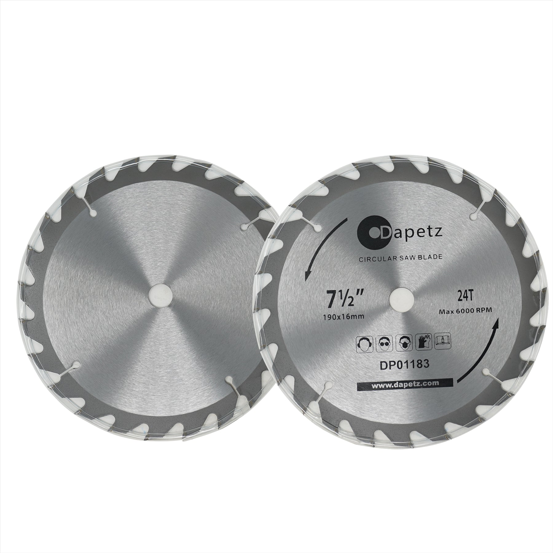 3Pc 190mm TCT 30mm Bore