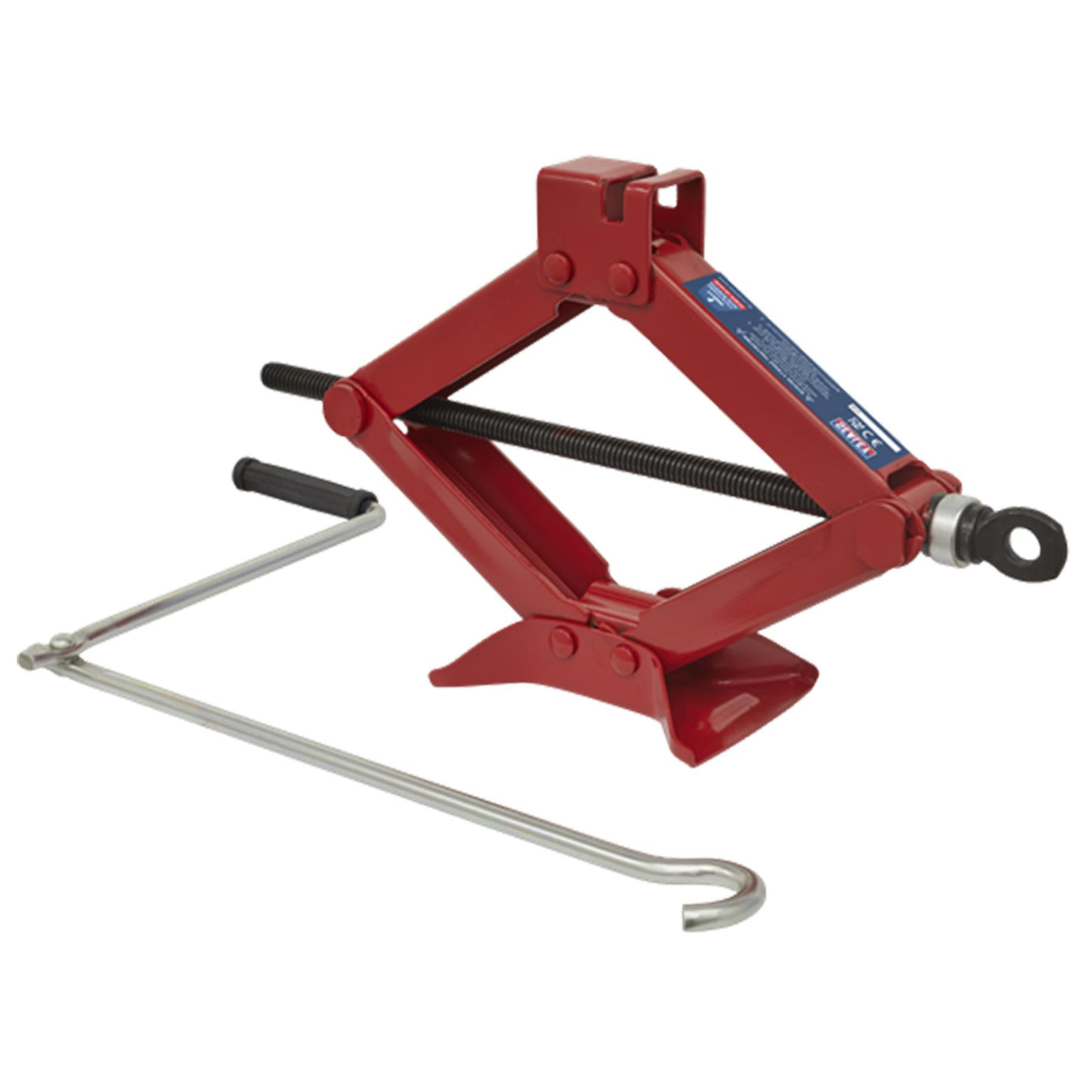 Sealey Heavy Duty Car Lift Scissor Jack 1 Tonne Ton Easy Lifting Tool