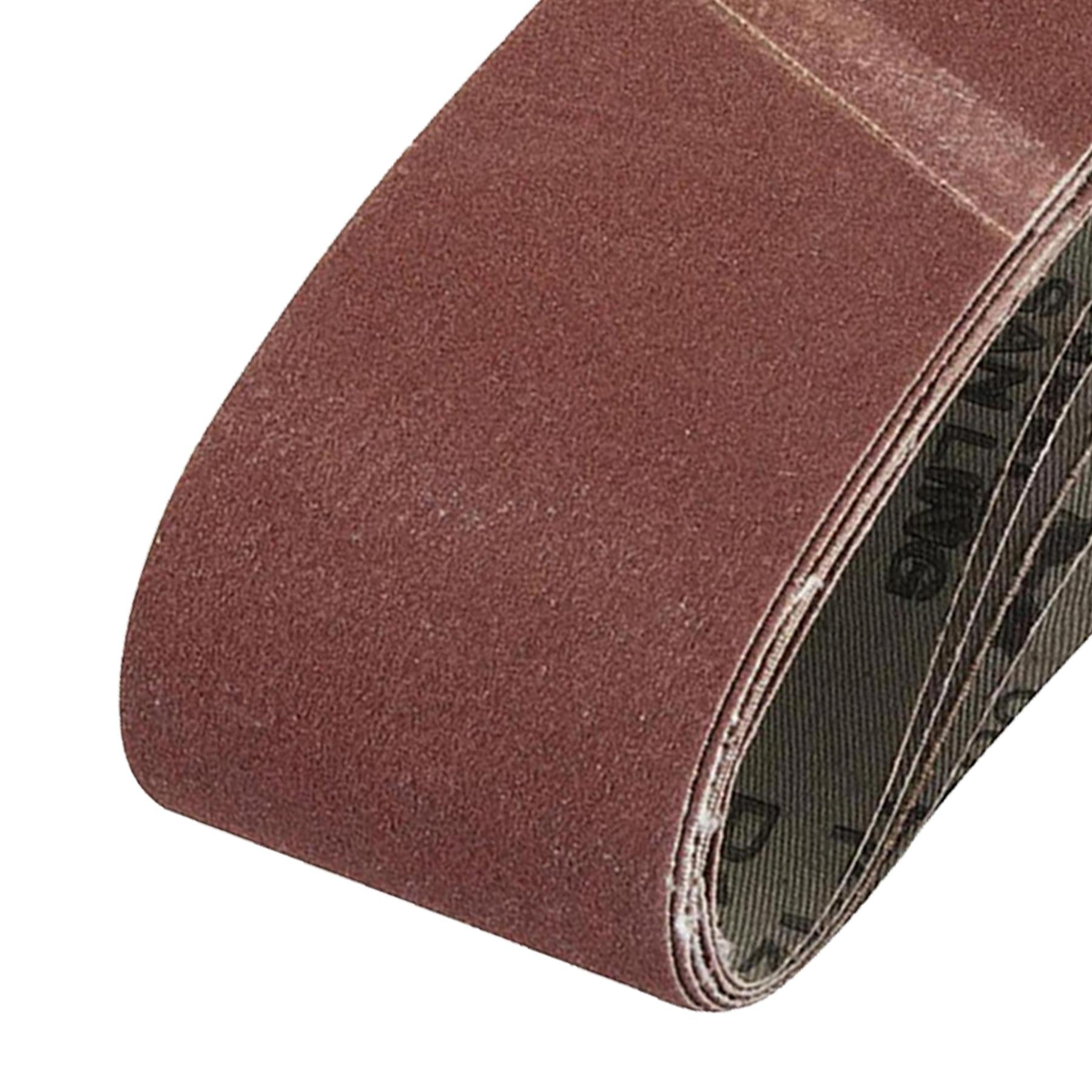 Sanding Belts 65mm X 410mm 10Pk 80 Grit Medium Electric Sander Quality