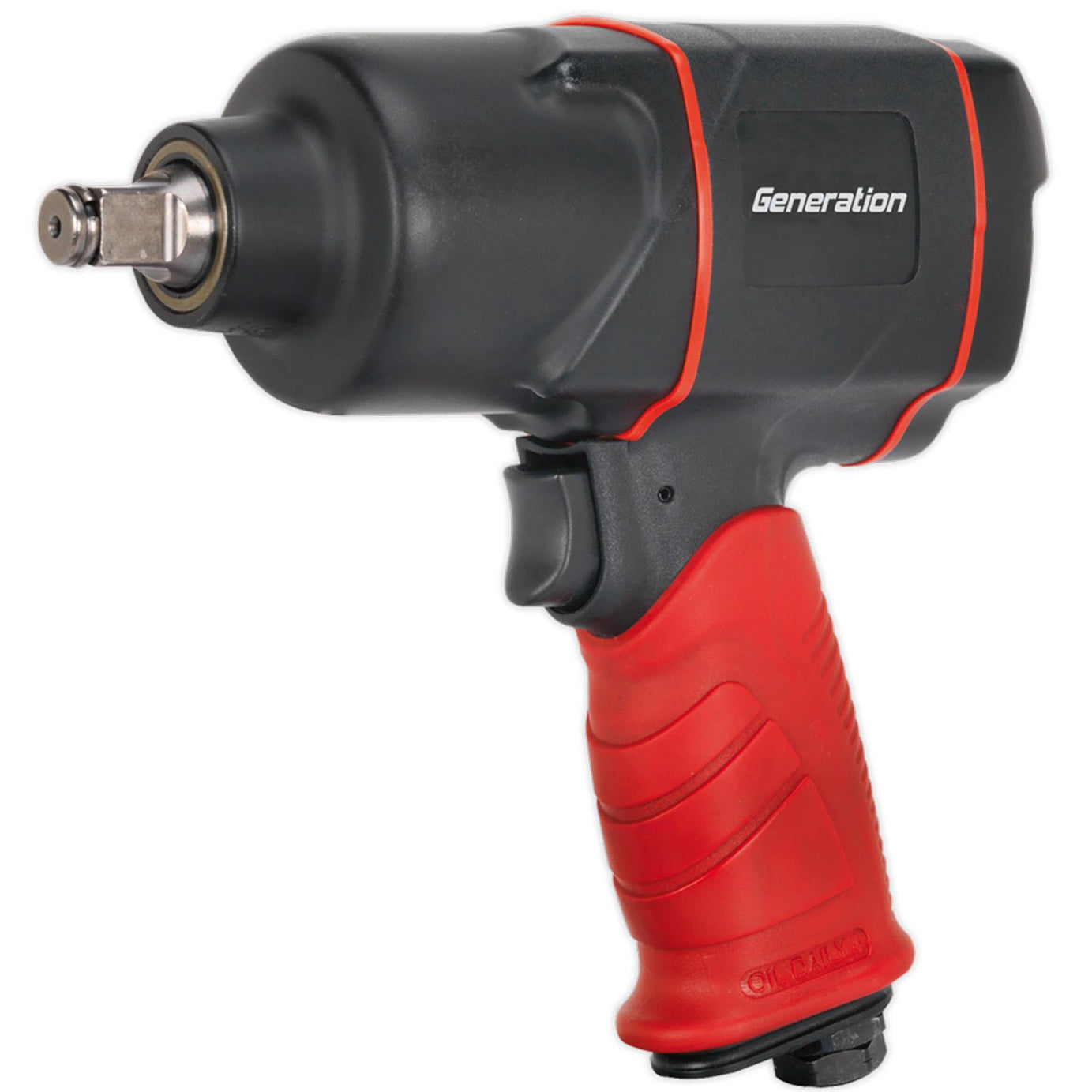 Sealey Composite Air Impact Wrench 1/2"Sq Drive - Twin Hammer
