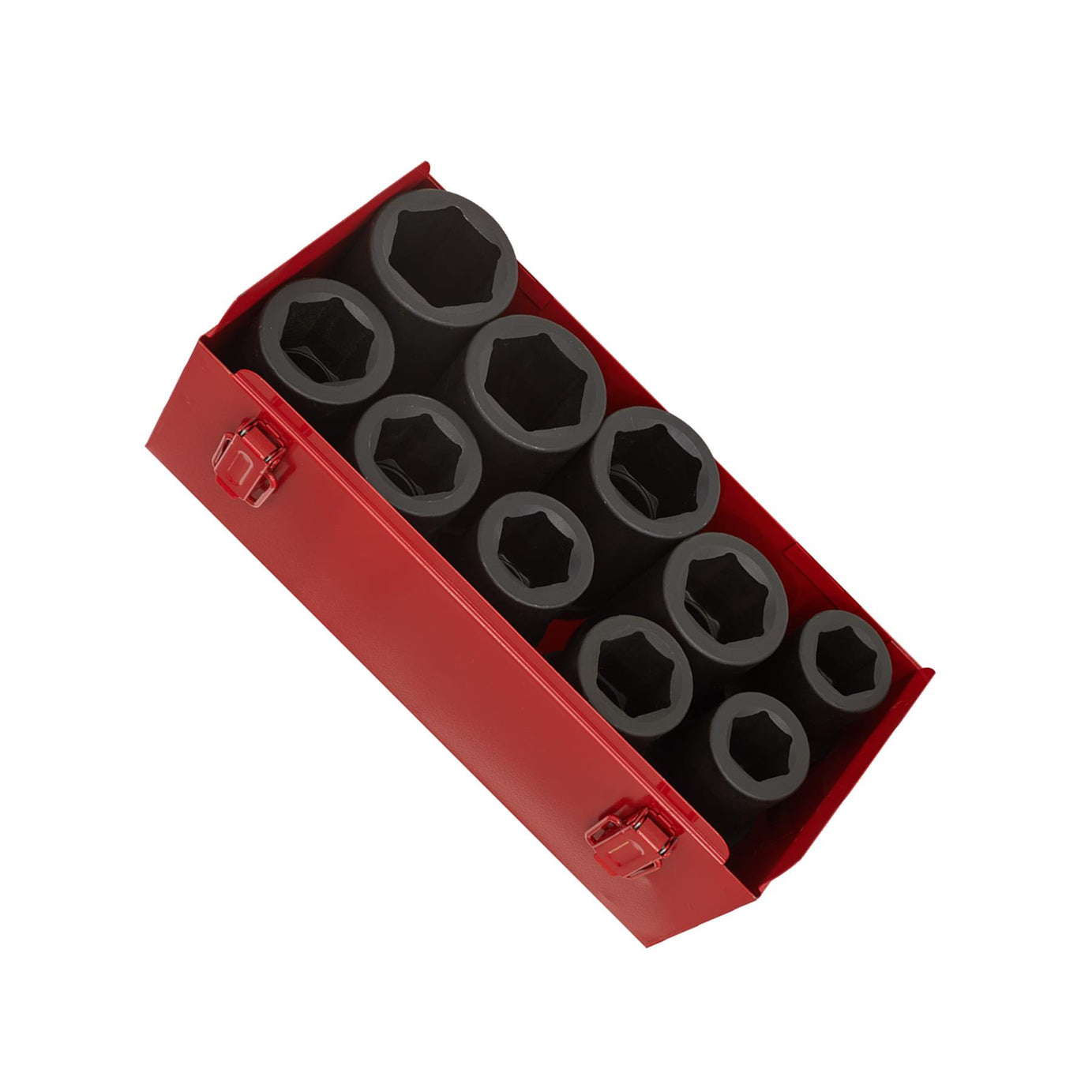 Sealey Impact Socket Set 10pc Deep 1"Sq Drive Metric/Imperial