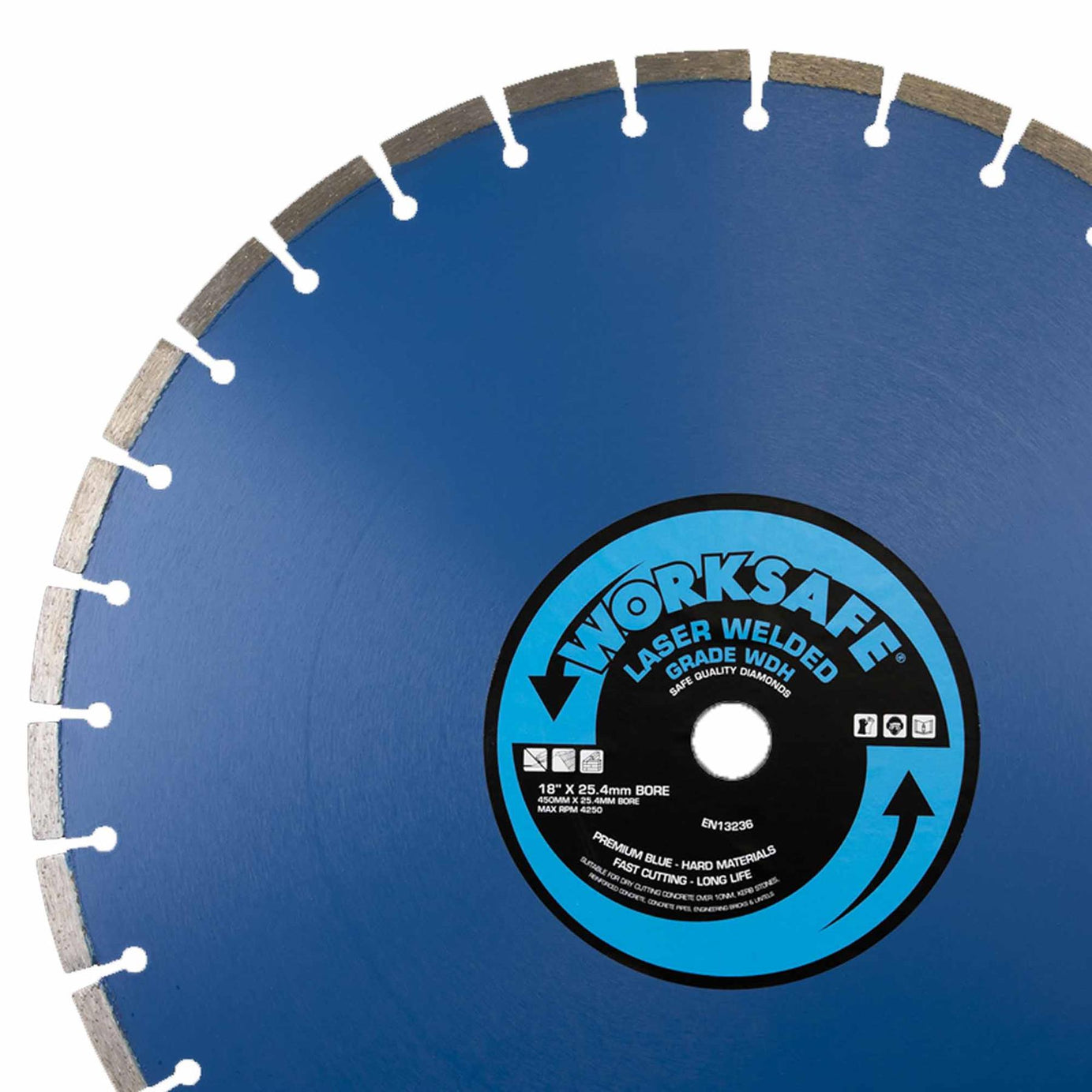 Sealey Premium Blue WDH Diamond Blade Ø450 x 25mm