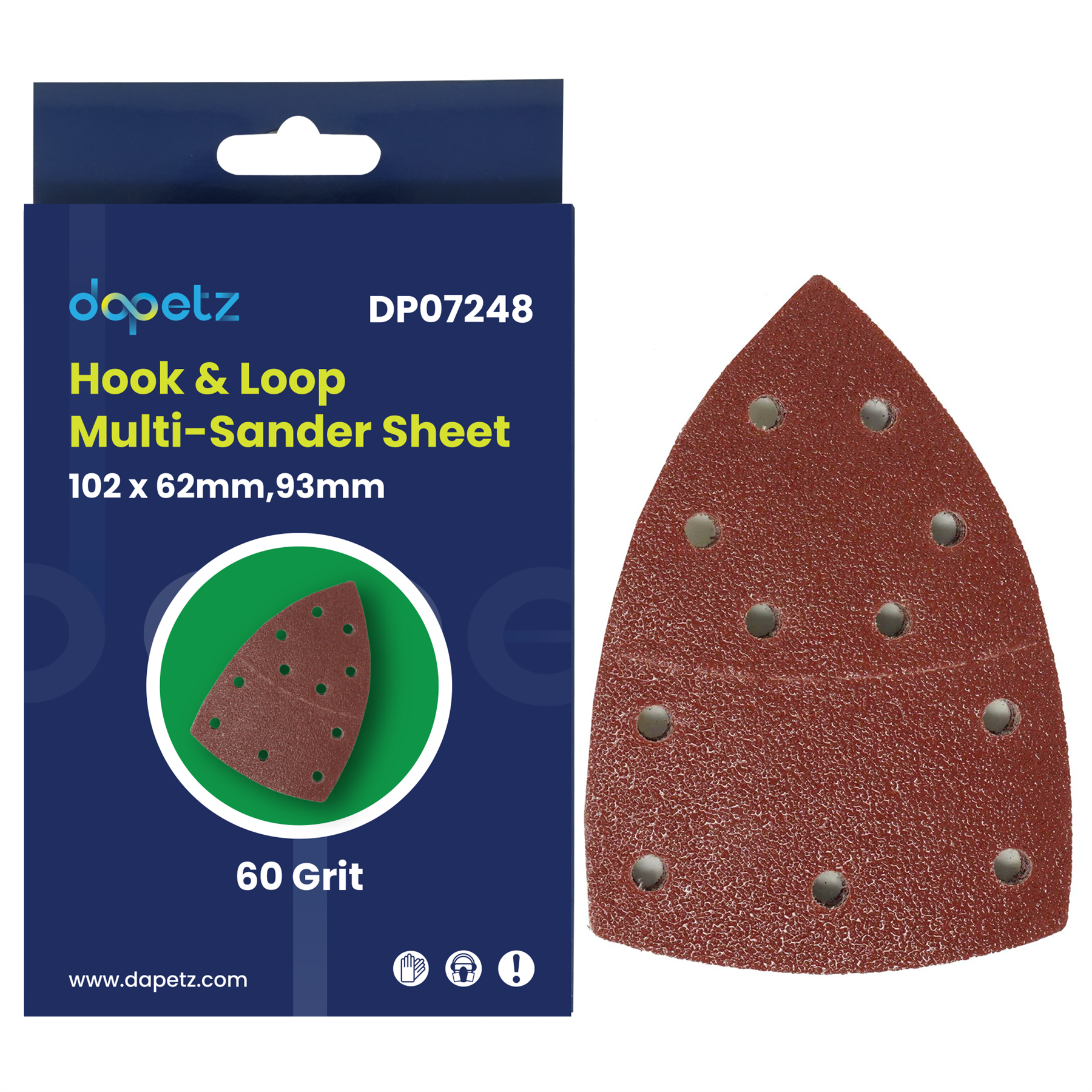 40-180 Grits Mouse Sanding Sheets Hook and Loop Sander Pads 11-Holes Sand Paper 50PC