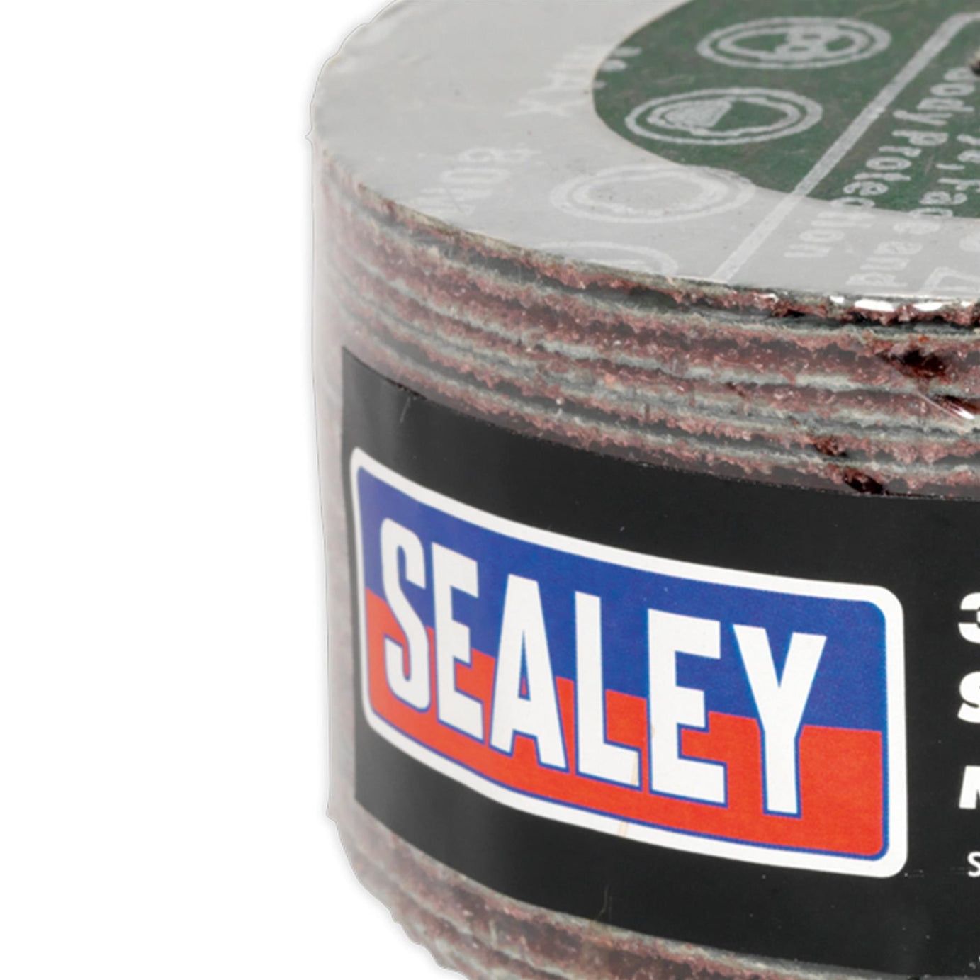 Sealey Sanding Disc Fibre Backed �100mm 36Grit Pack of 25