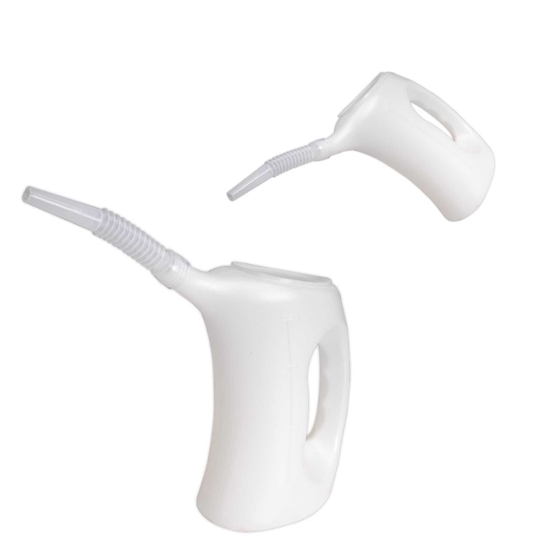 Sealey Measuring Jug with Flexible Spout 2L