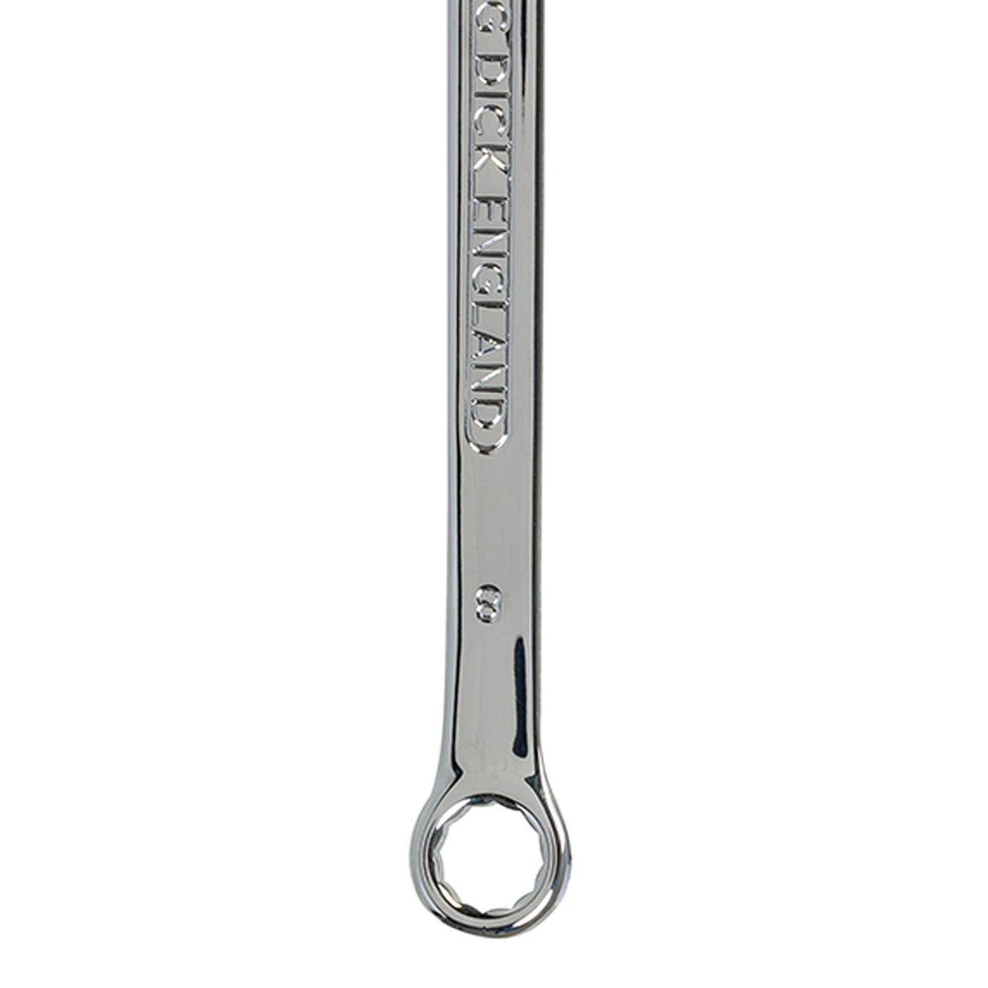 King Dick metric 8 MM polished chrome combination spanner wrenches spanners