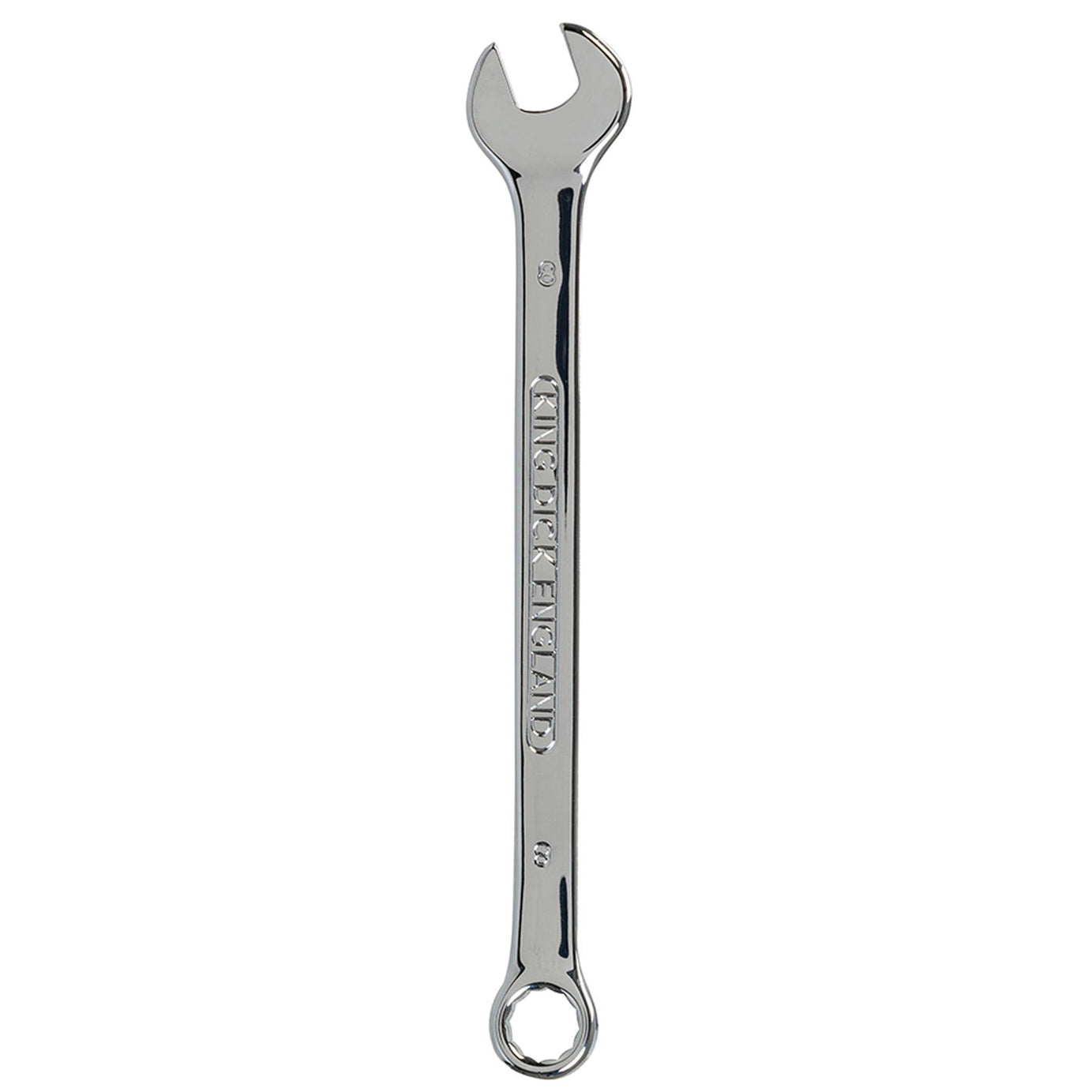 King Dick metric 8 MM polished chrome combination spanner wrenches spanners